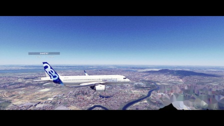 鸟瞰南京-MSFS2020 A320NEO TRIP-1108 