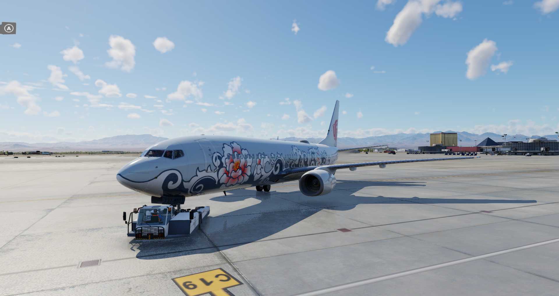 XP12  KLAS -KSAN-3443 