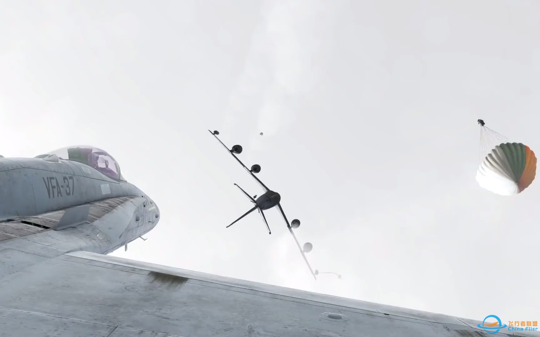 [DCS] 模仿星际穿越对接场景（与失控的加油机对接）-2757 