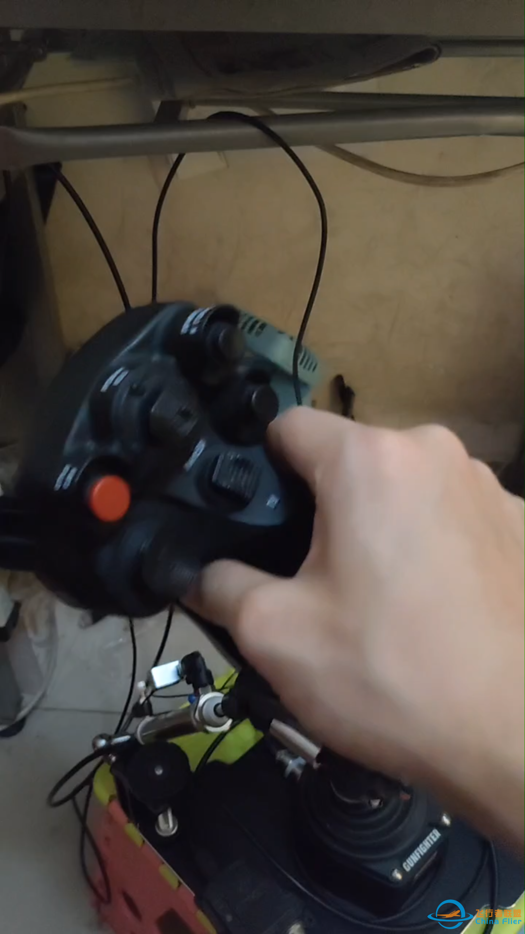 VKB MCG Pro加装锁止   飞直-8990 