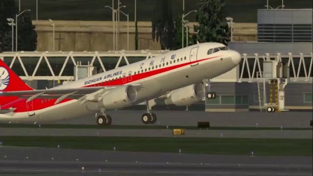 川航3U8633航班风挡脱落备降成都模拟飞行演示-5950 