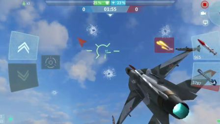 机炮机练习现代空战3D战队版枭龙战斗机练习-8637 