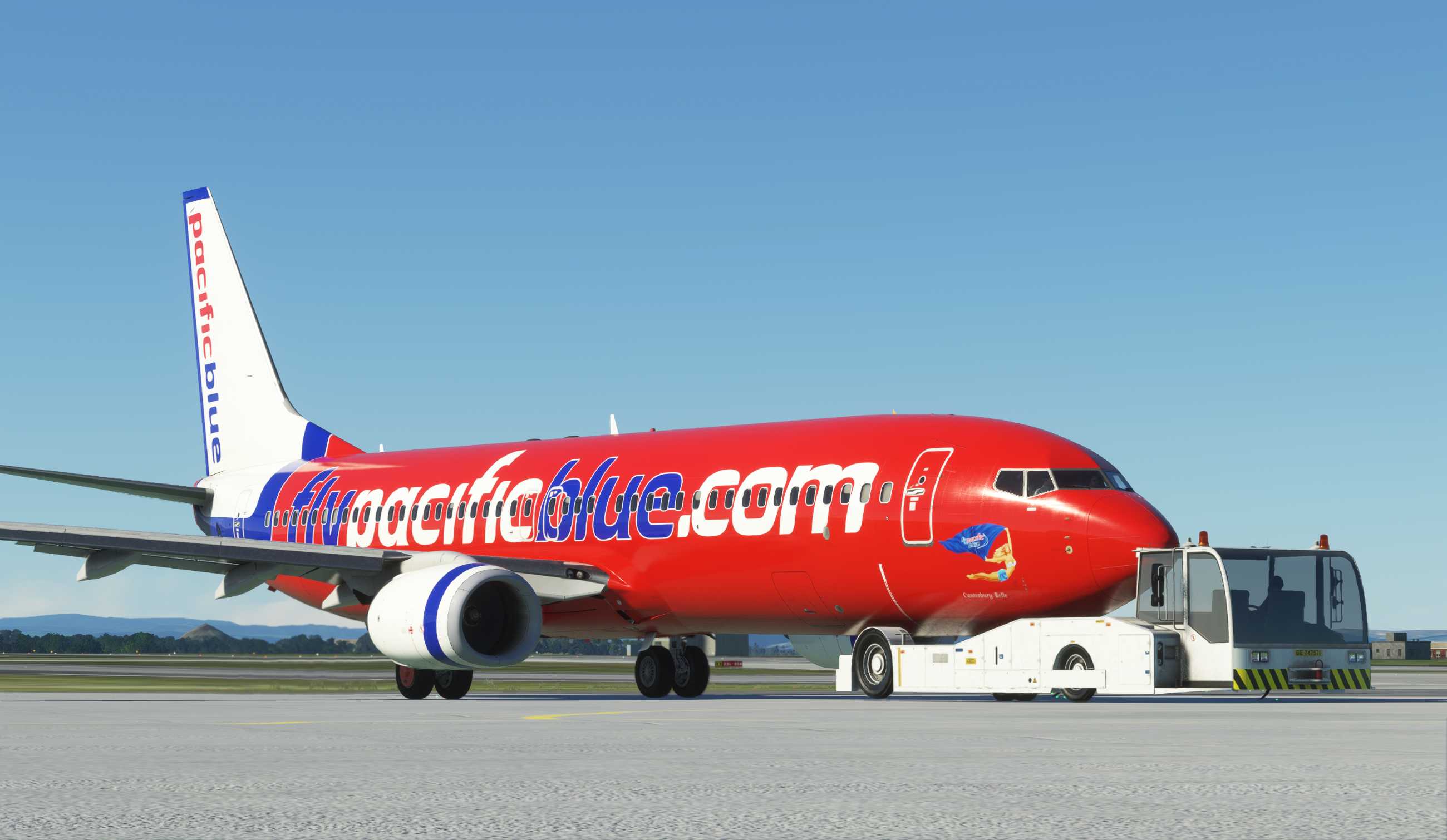 【MSFS】737-800 NZAA-NZWN-3863 