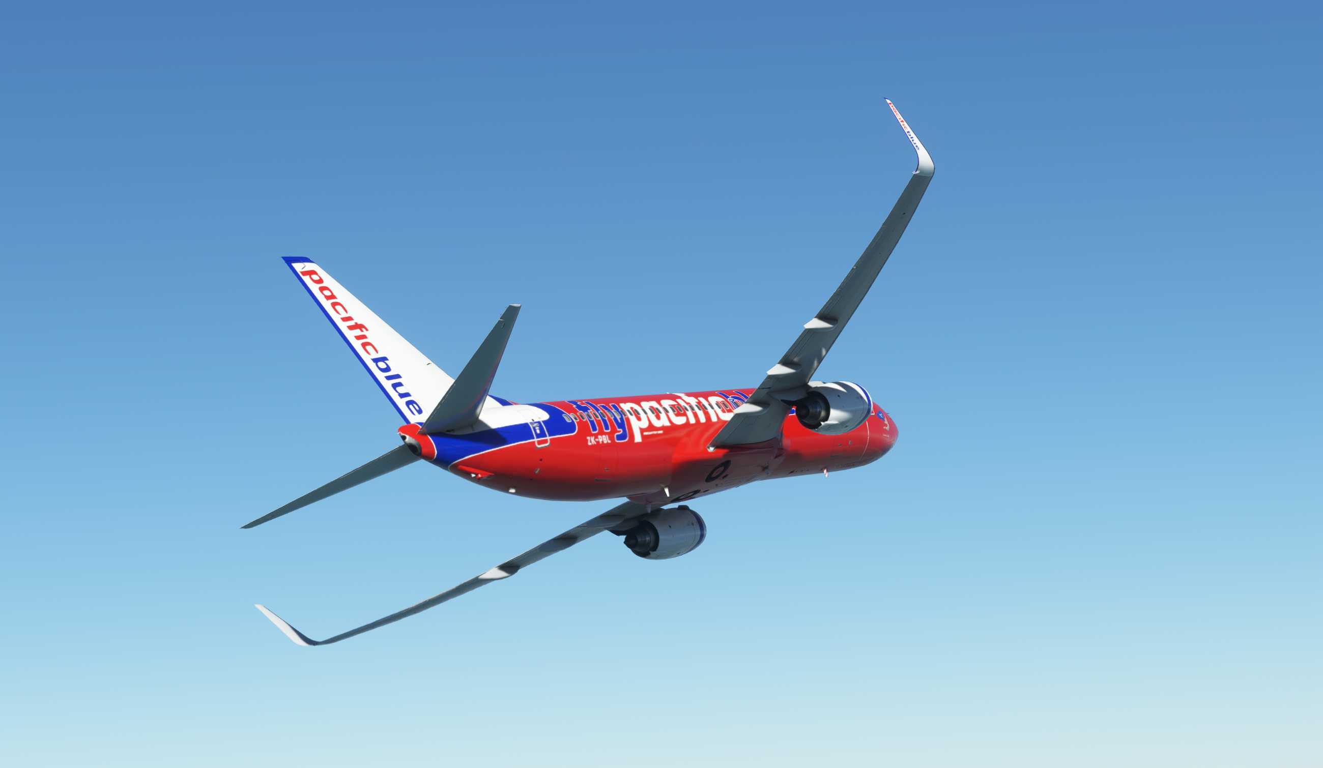【MSFS】737-800 NZAA-NZWN-5663 