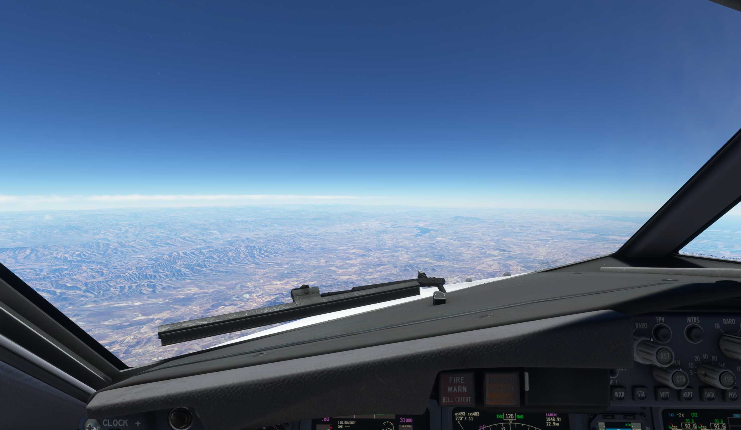 【MSFS】737-800 KLAX-MMMX-9747 