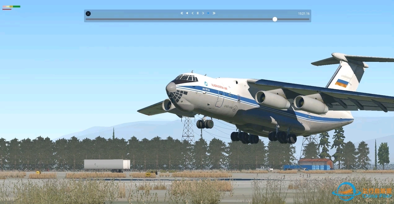 【x-plane11】一架il-76重重的砸在了安克雷奇机场-6046 