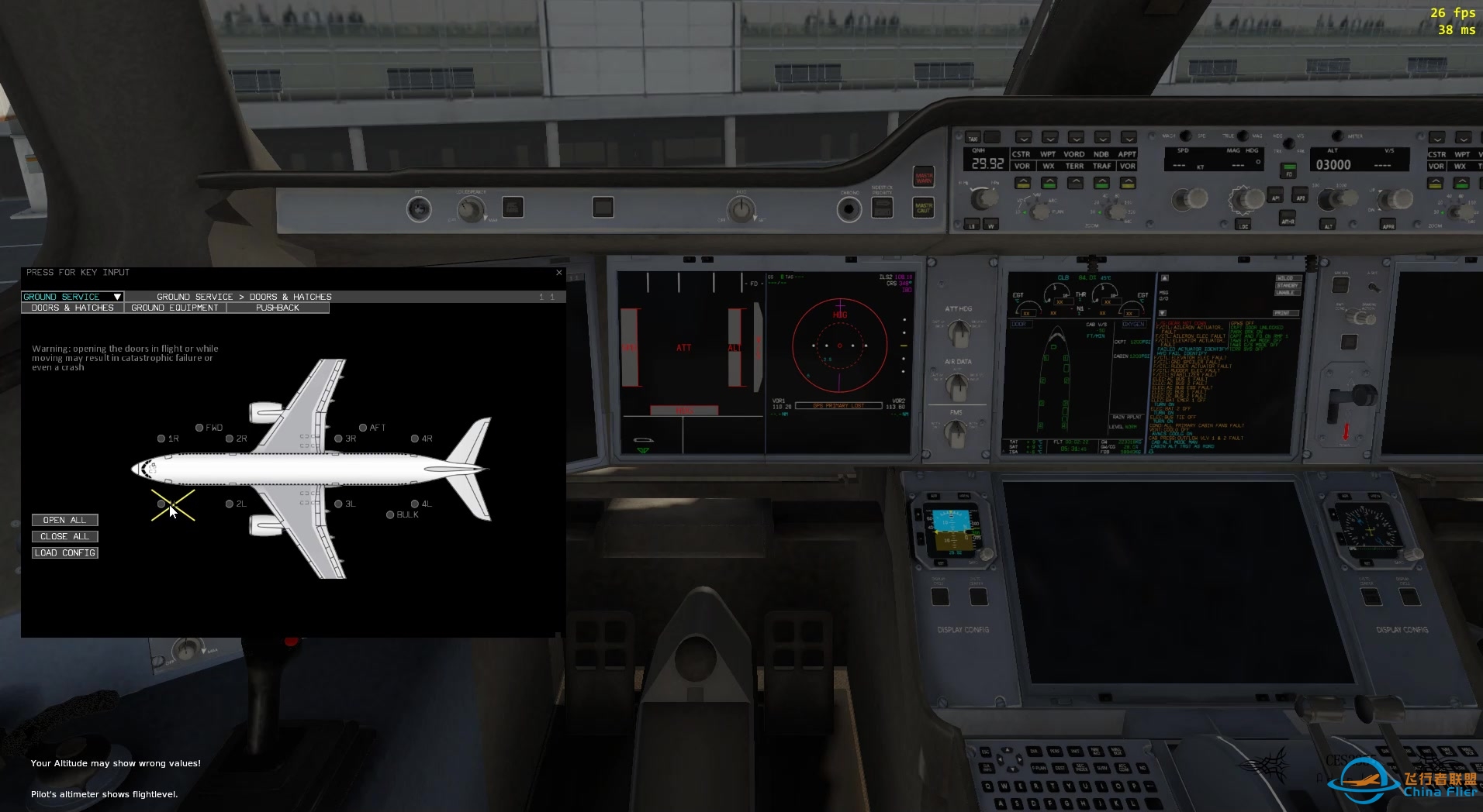 Xplane11 A350 冷舱启动 航路设置-9889 