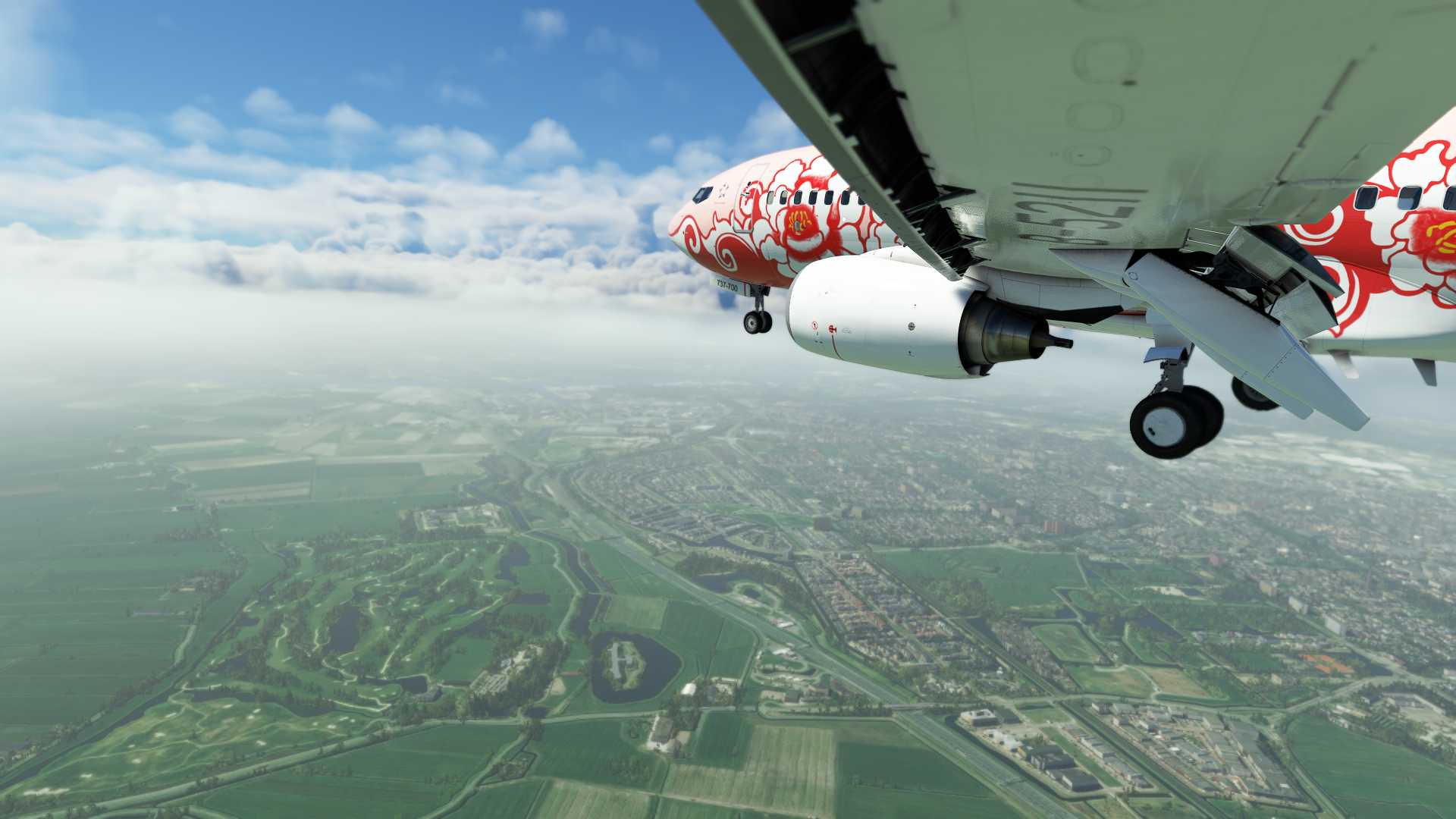 漂亮的国航737-7262 