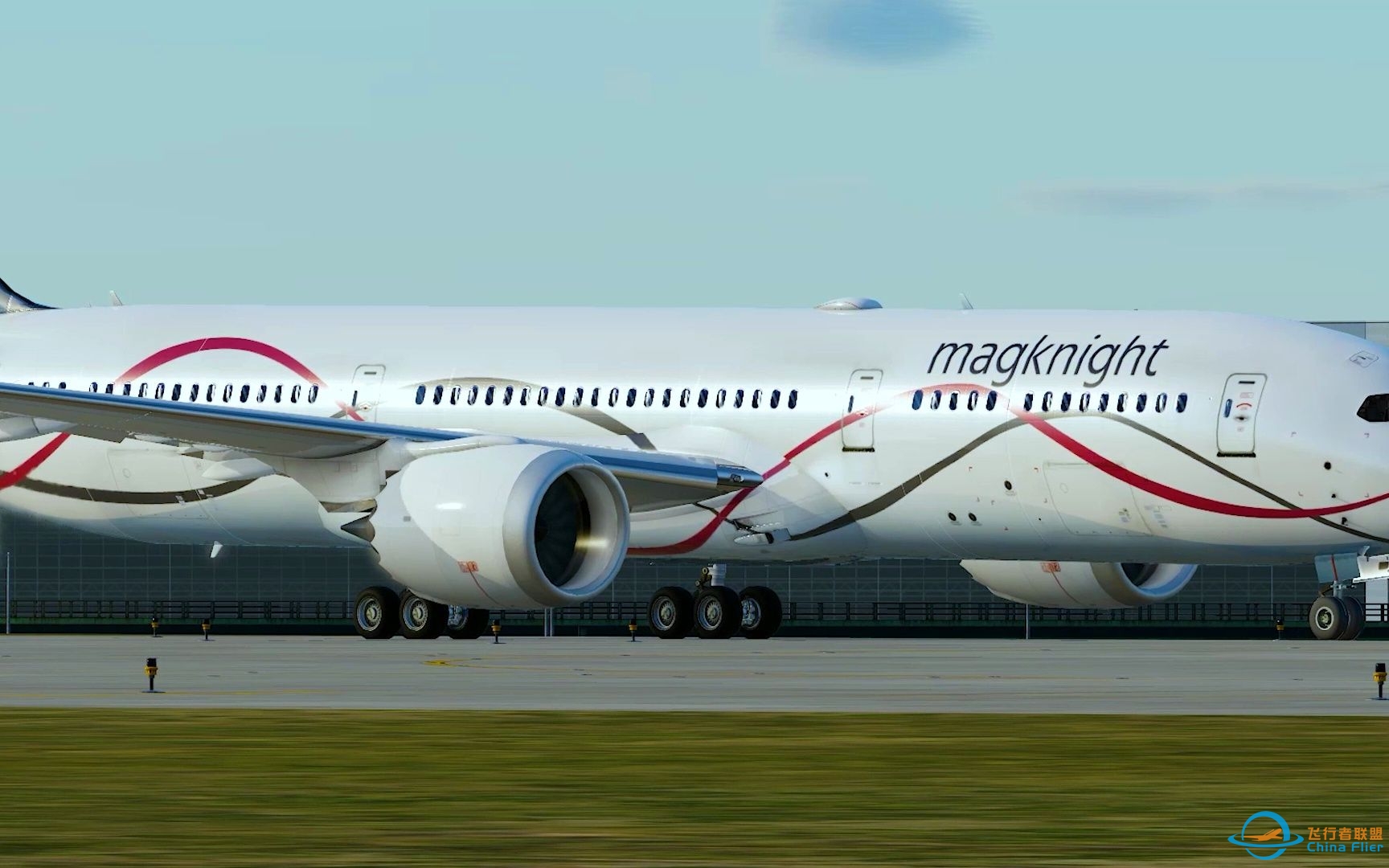[ Xplane12 ]  波音787-9-5908 