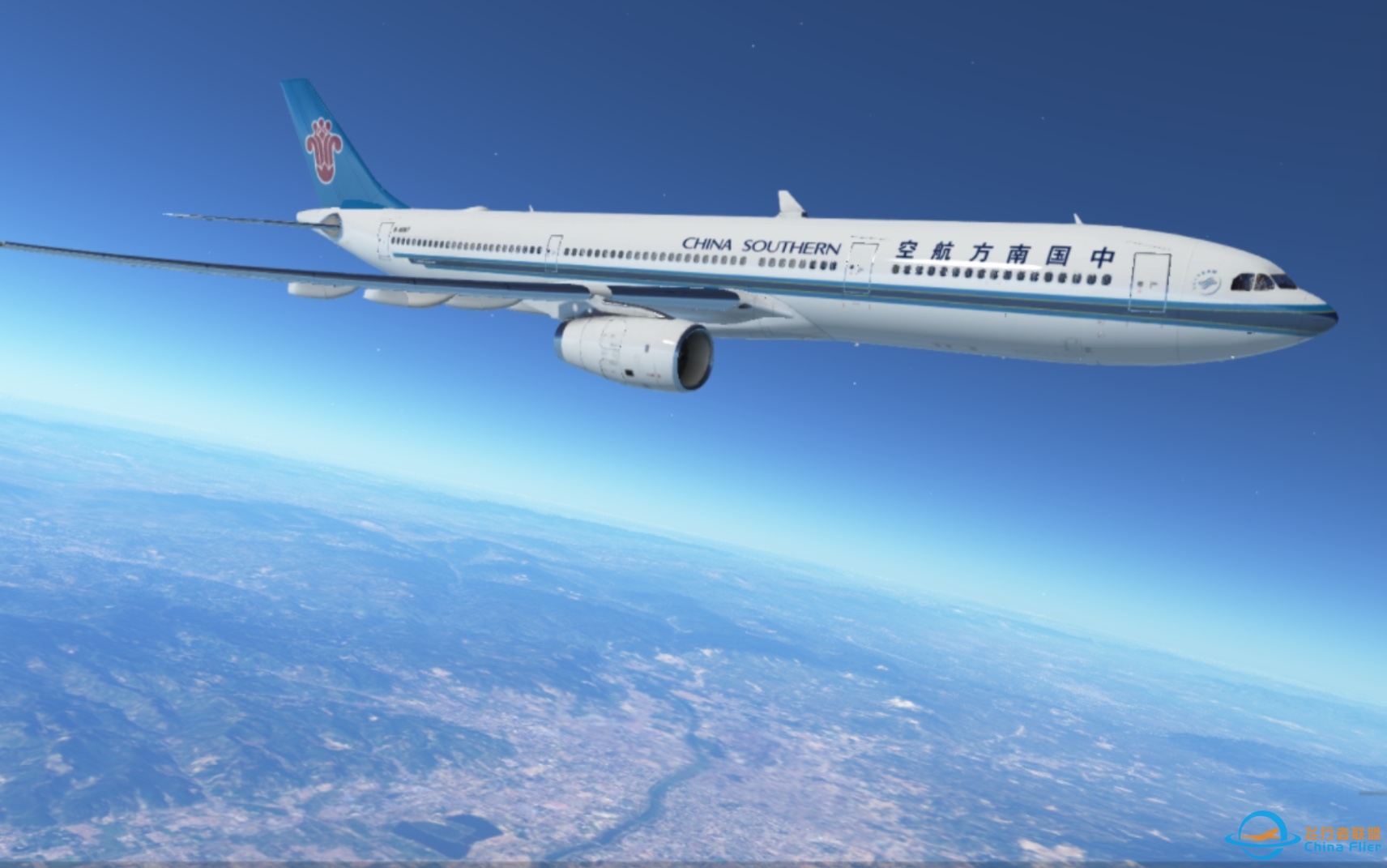 【无限试飞】西安咸阳-上海虹桥｜航班模拟｜中国南方航空A330客机｜客机飞行-8601 