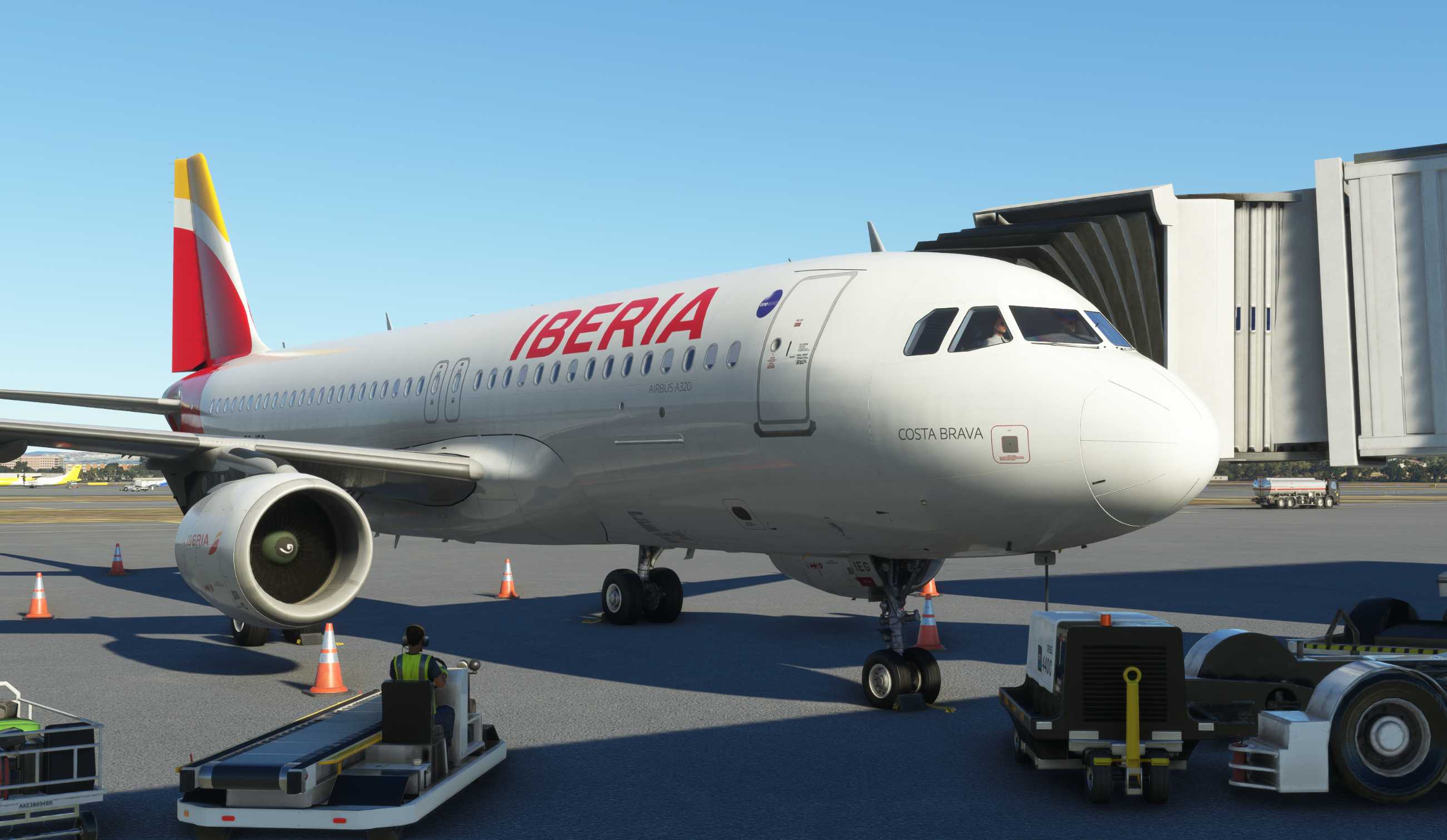 【MSFS】A320-200  LPPT-LEMD-7953 