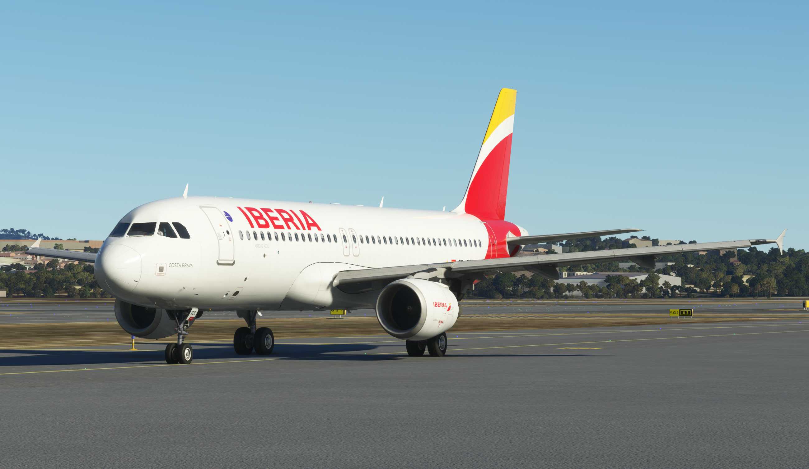 【MSFS】A320-200  LPPT-LEMD-8630 