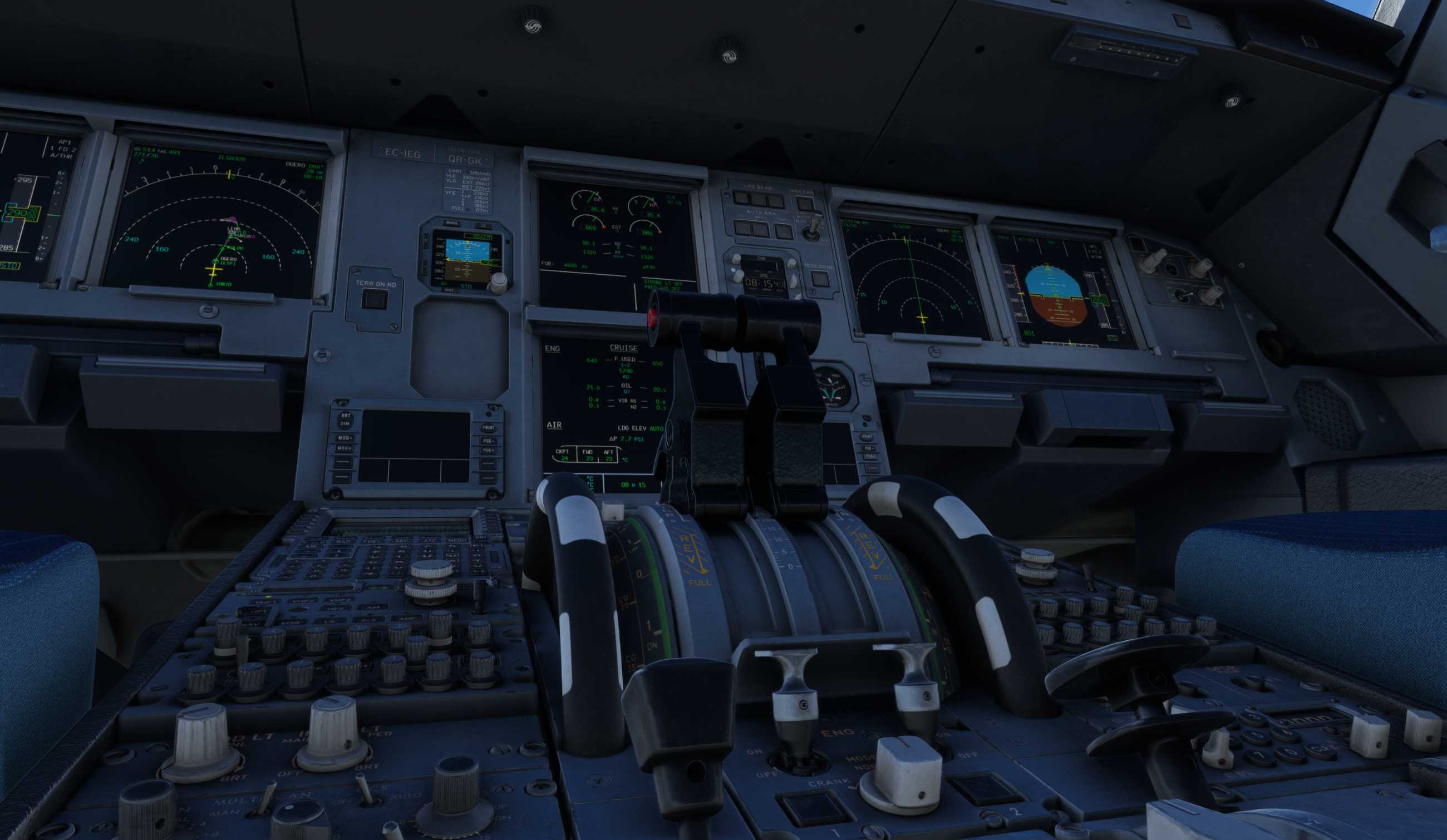 【MSFS】A320-200  LPPT-LEMD-3695 