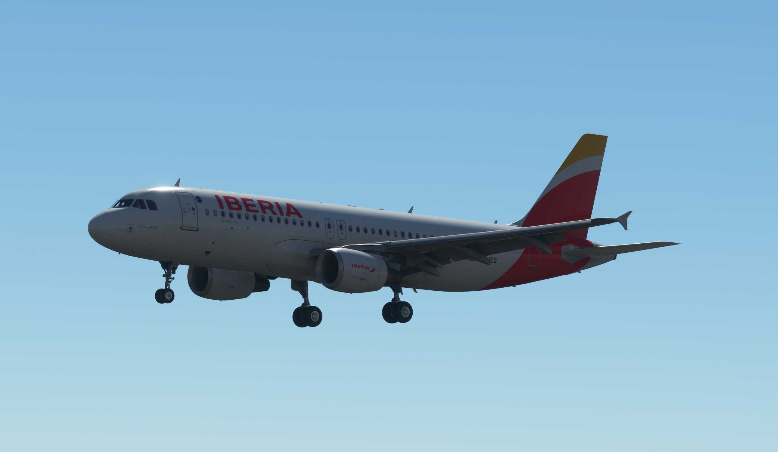 【MSFS】A320-200  LPPT-LEMD-4875 