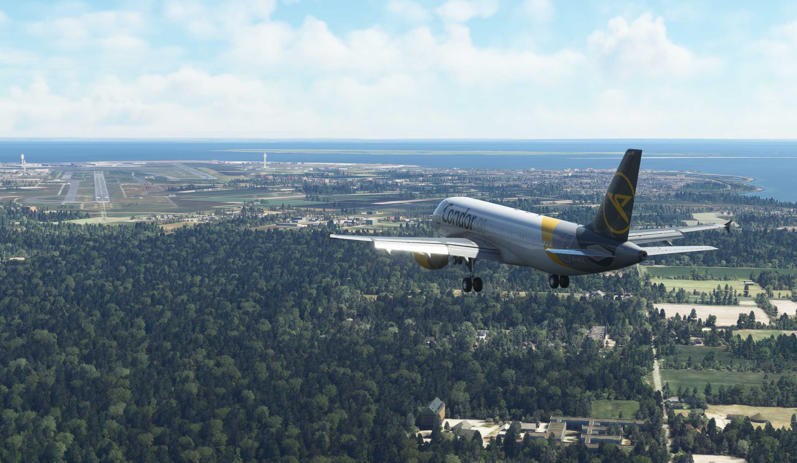 【MSFS】A320-200 EDDH-EKCH-2123 
