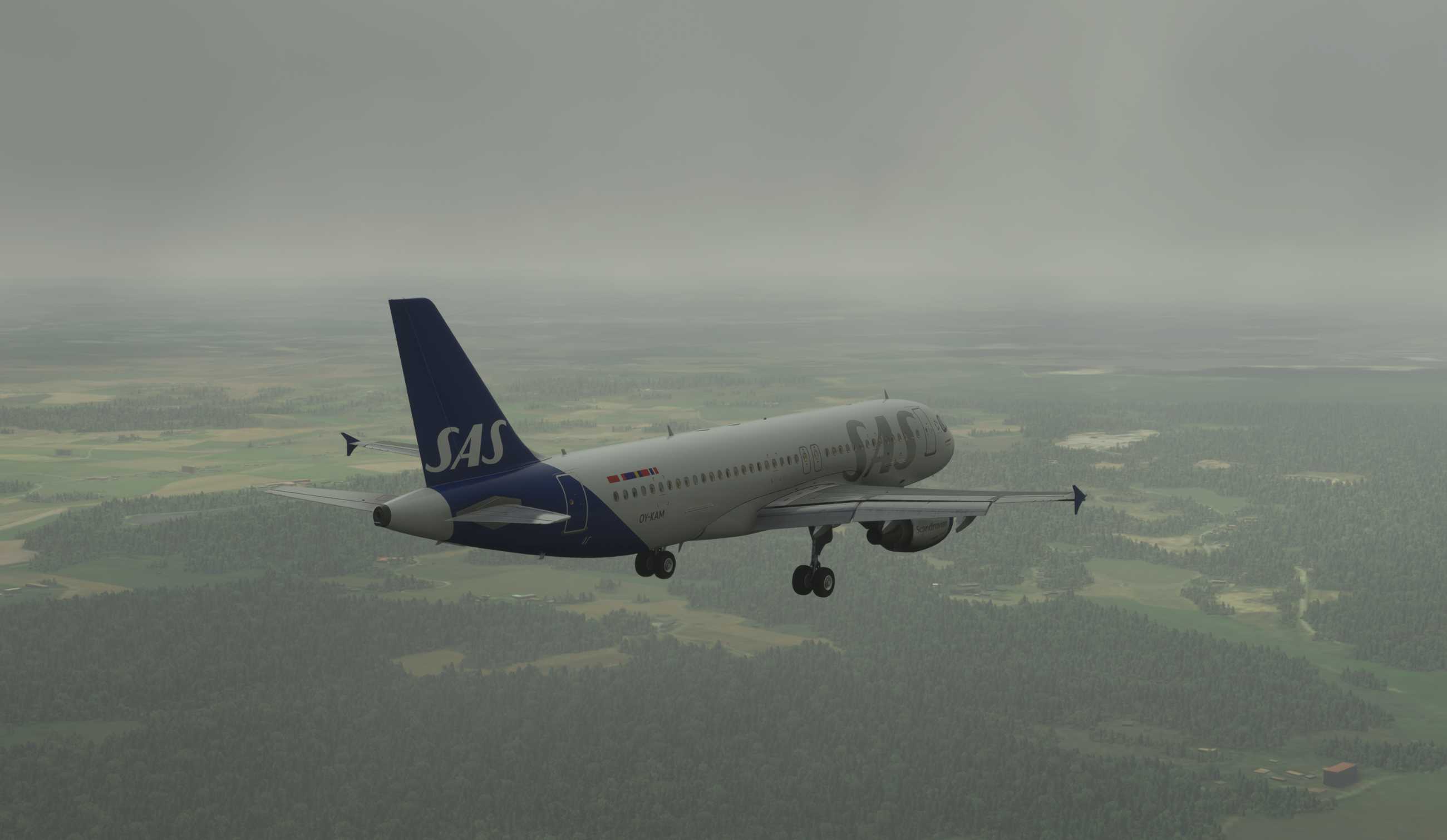【MSFS】A320-200 EKCH-ESSA-6857 