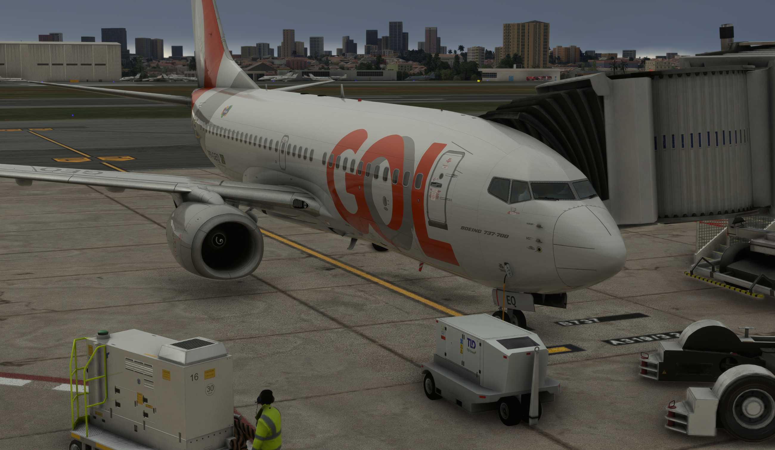 【MSFS】737-700 SBSP-SBRJ-4836 