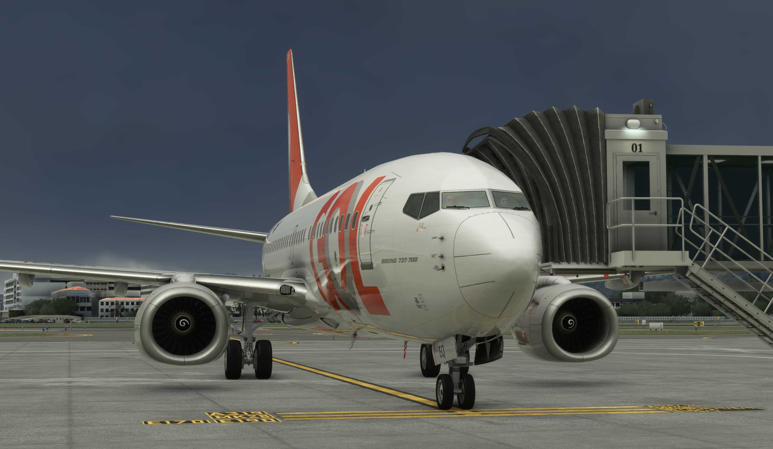 【MSFS】737-700 SBSP-SBRJ-7216 