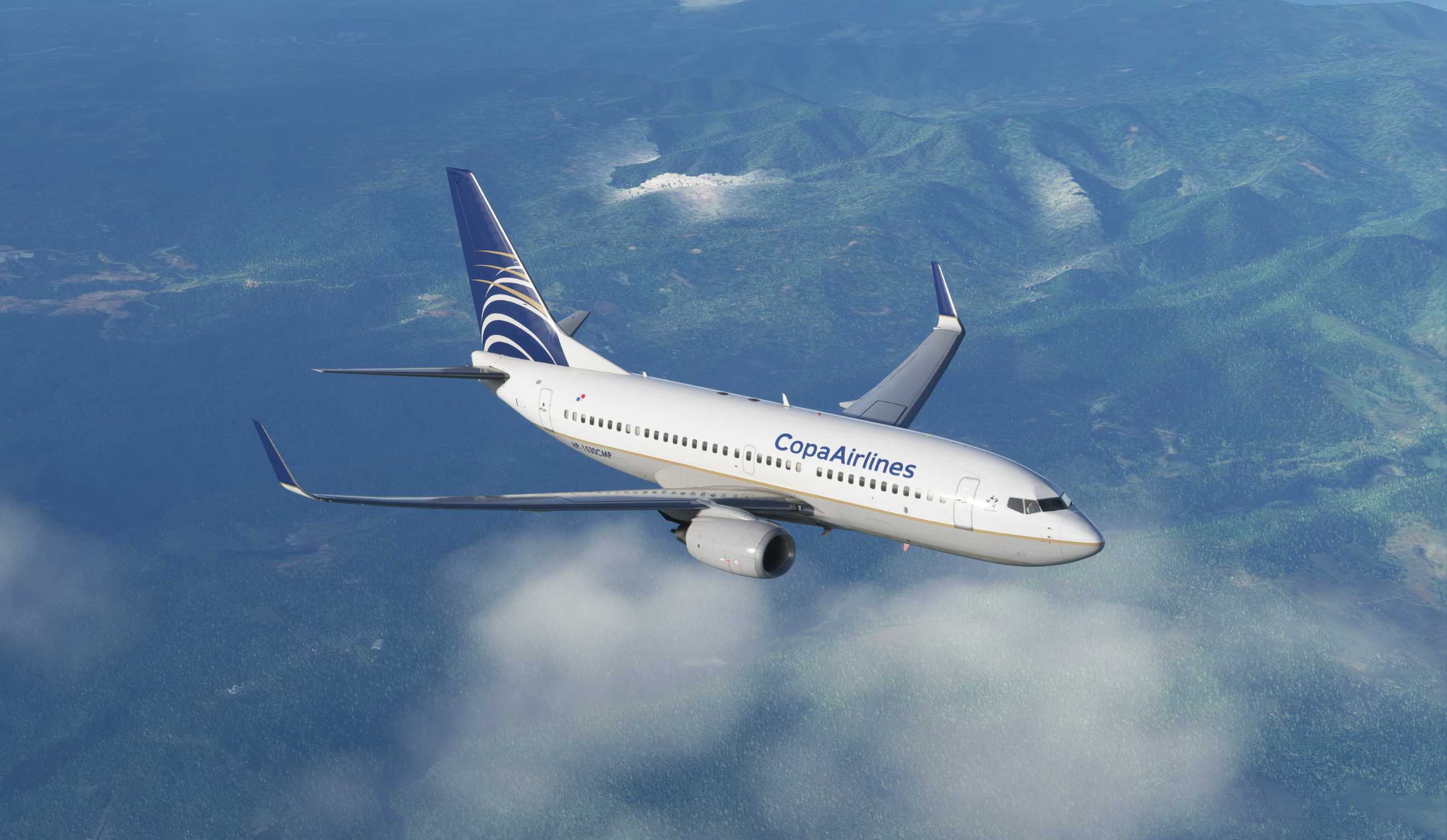 【MSFS】737-700 MROC-MHTG-2081 