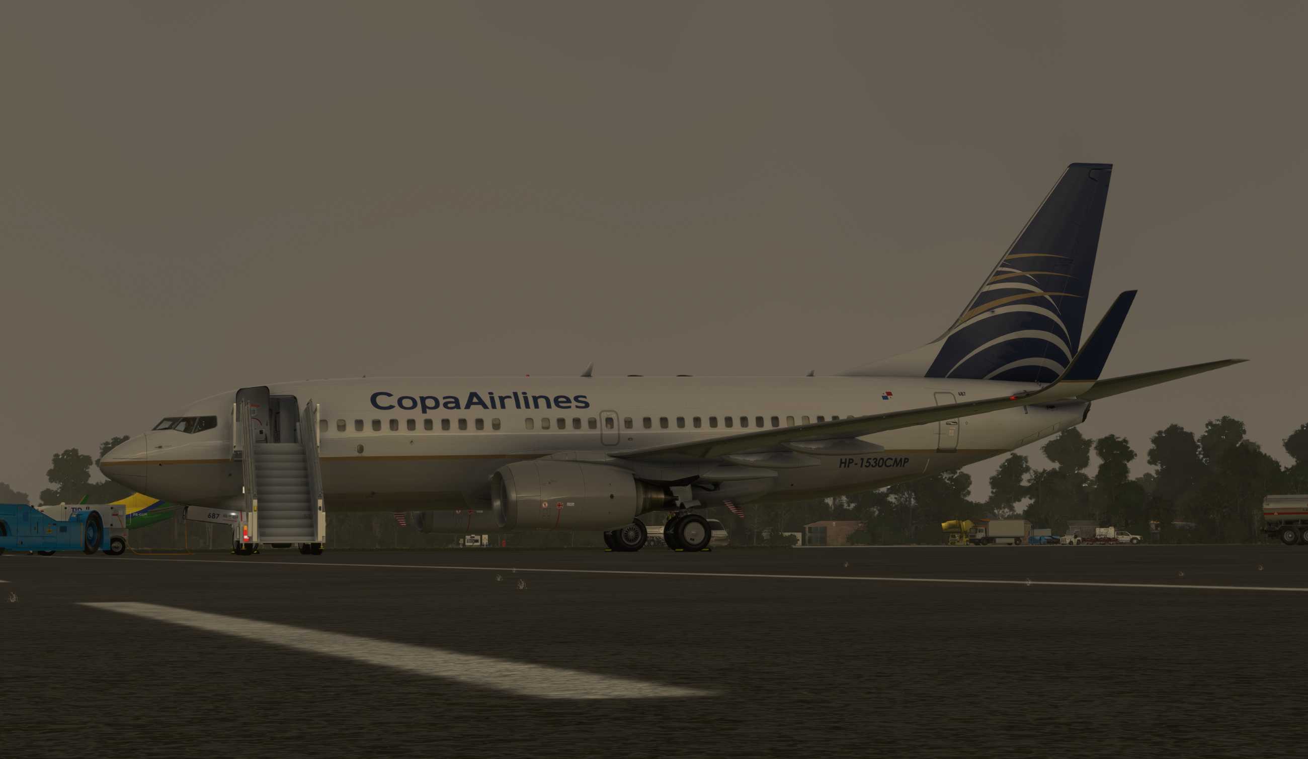 【MSFS】737-700 MROC-MHTG-6531 