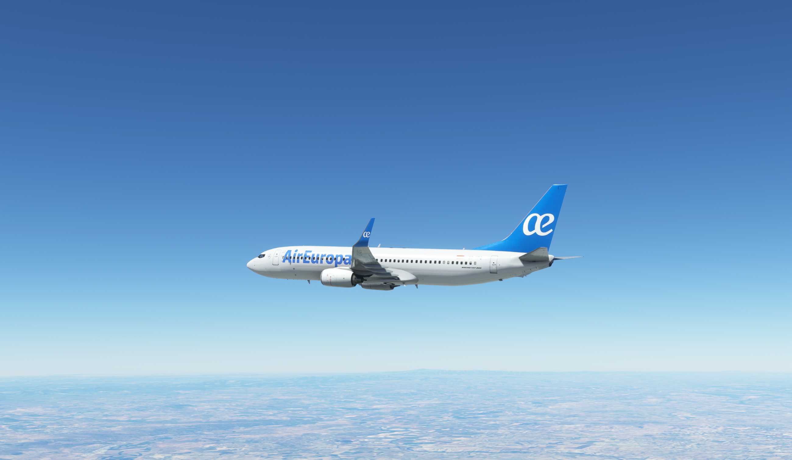 【MSFS】737-800 LEMD-LXGB-3937 