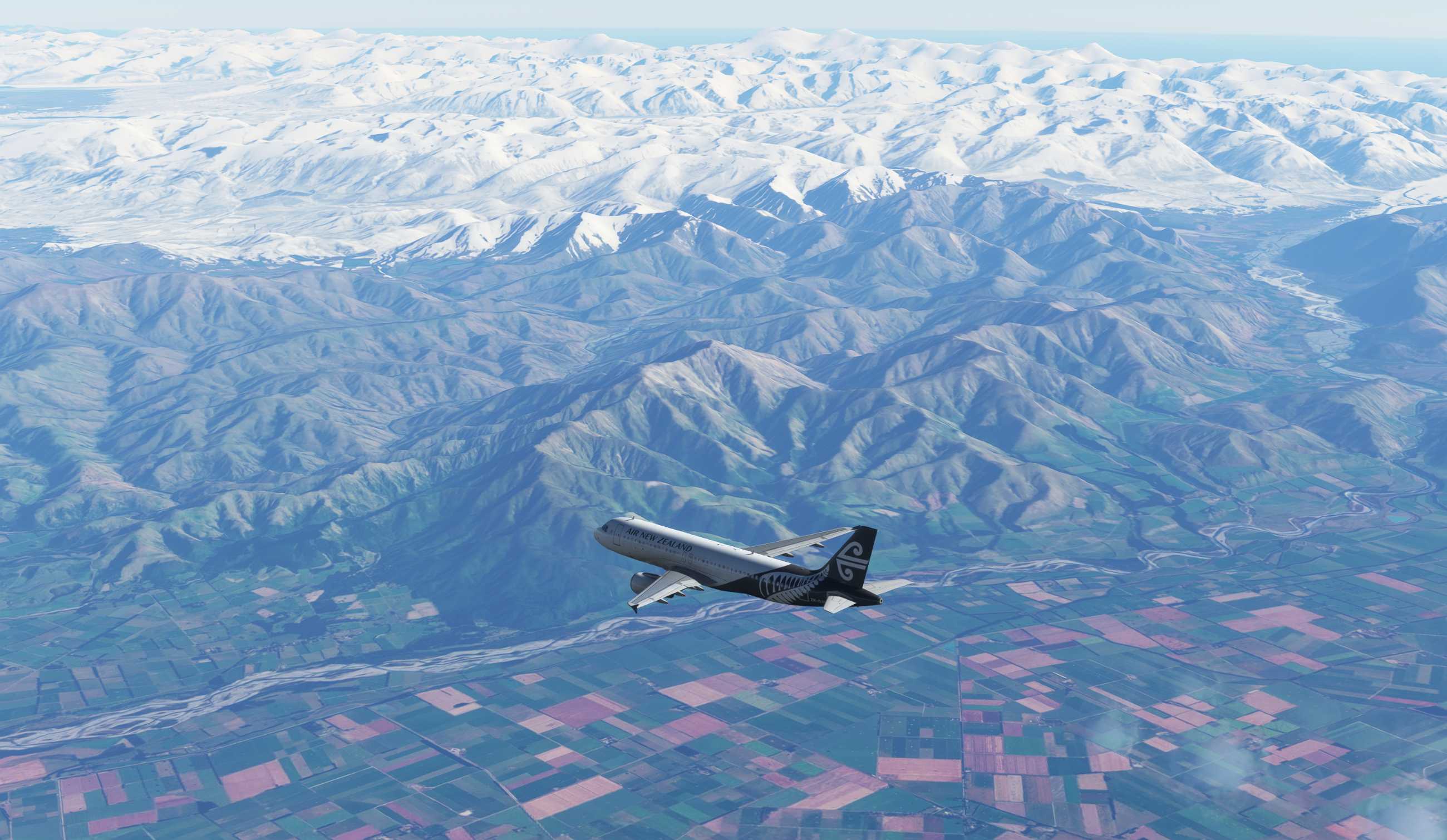 【MSFS】A320-200 NZCH-NZQN-2836 