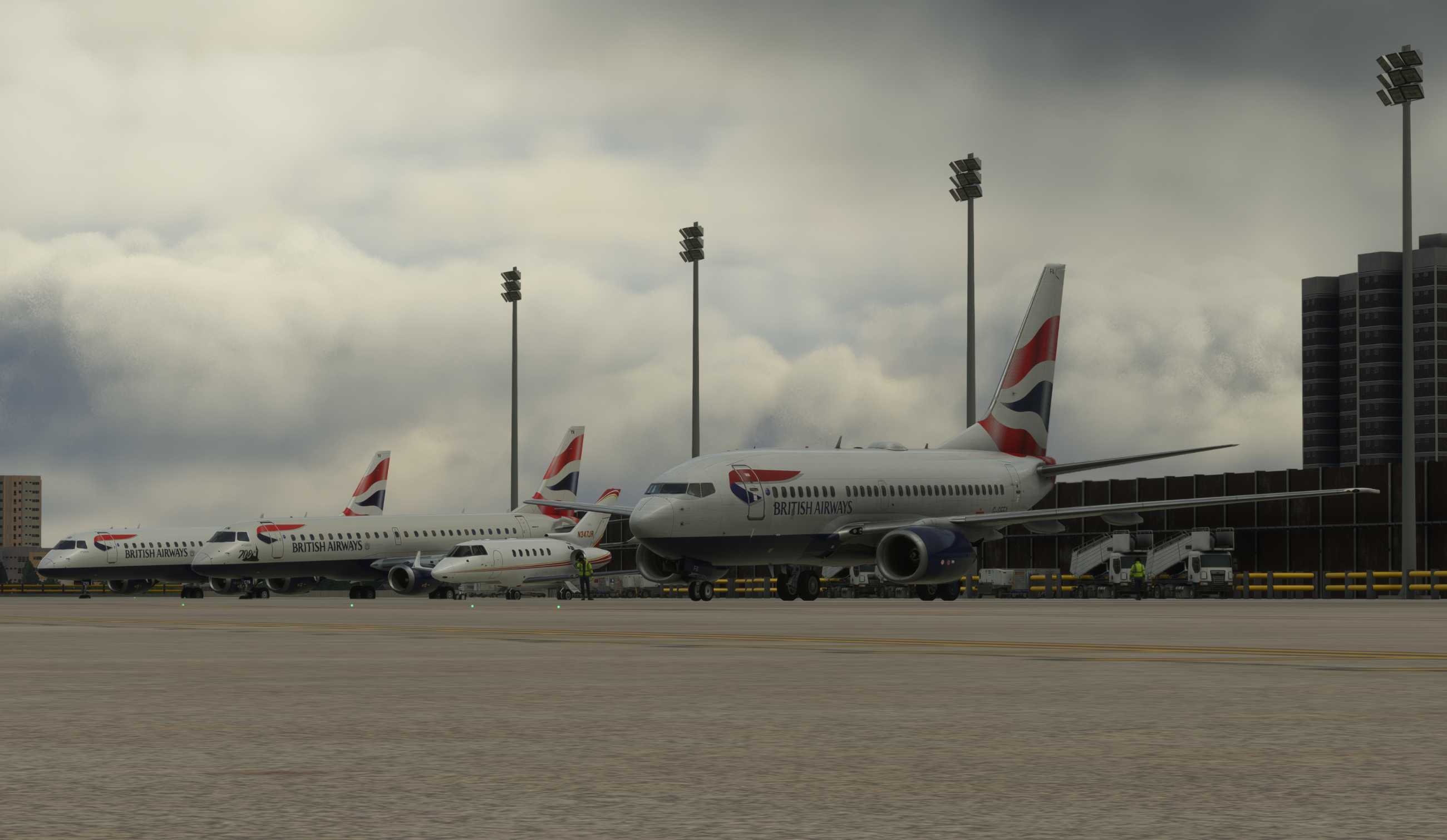 【MSFS】737-600 EGCC-EGLC-6932 