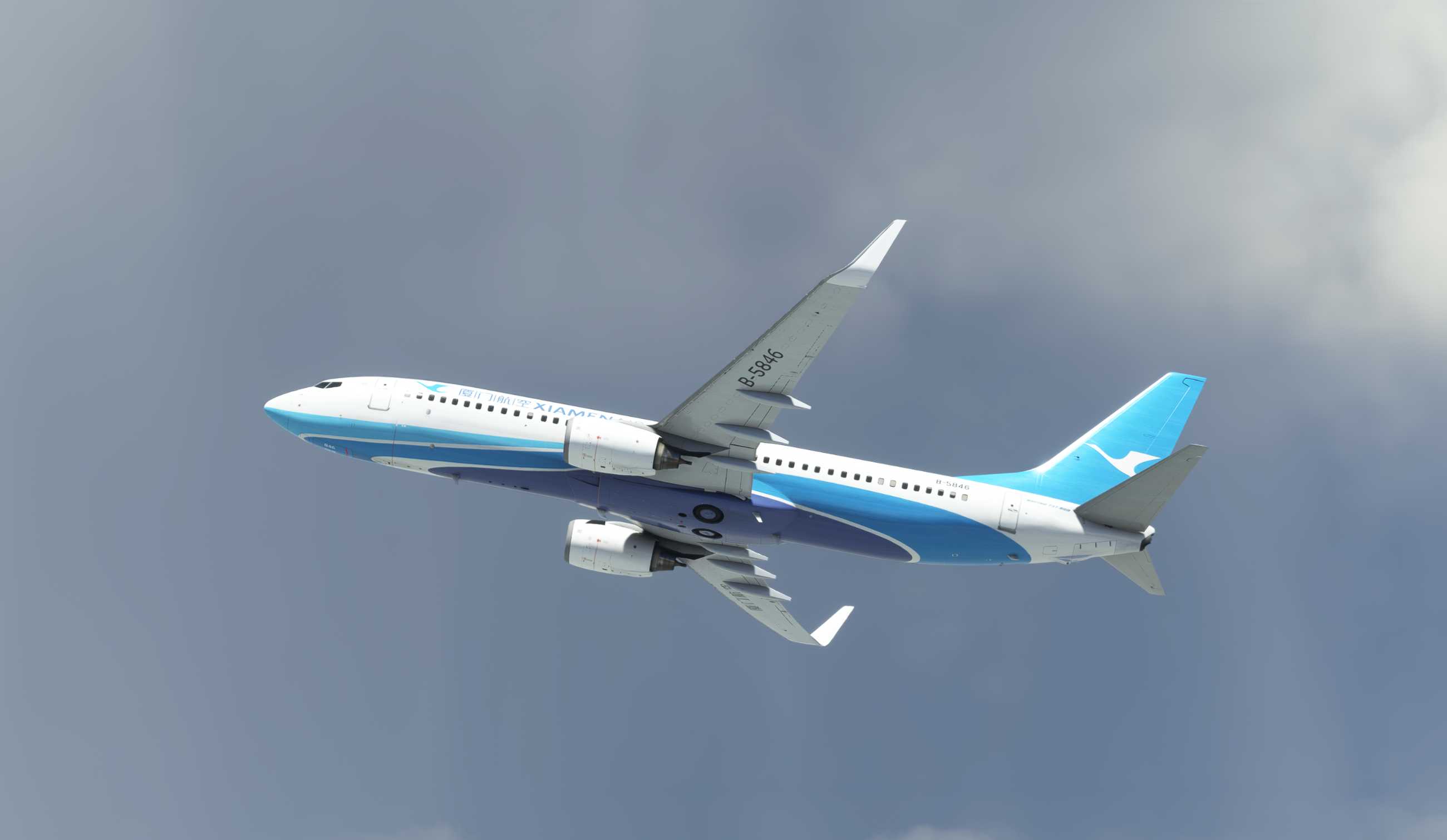 【MSFS】737-800 ZSAM-ZSPD-5751 