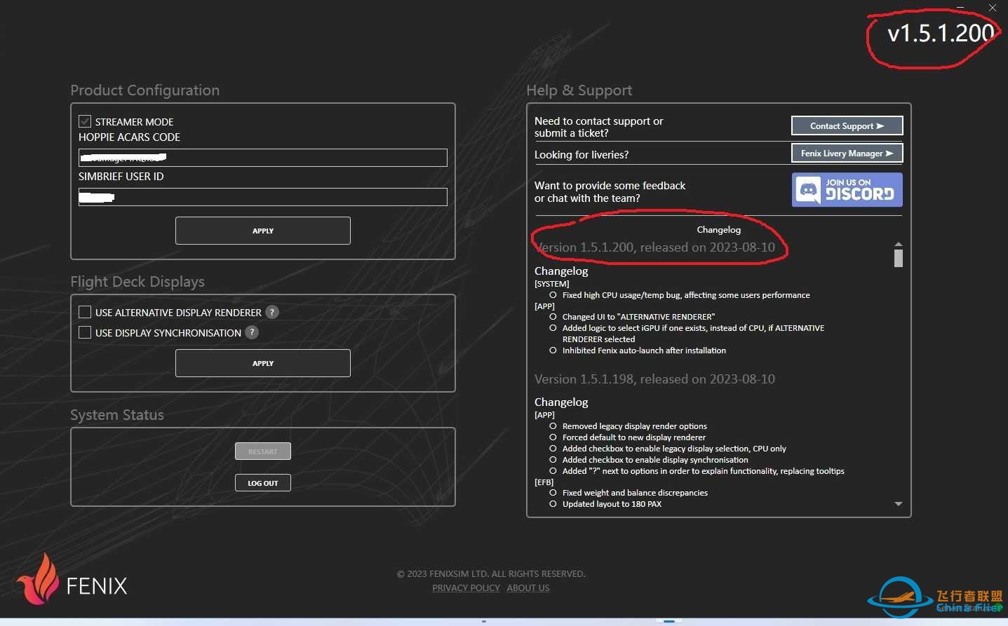 你们说的Fenix A320 V2.0更新呢？-7914 