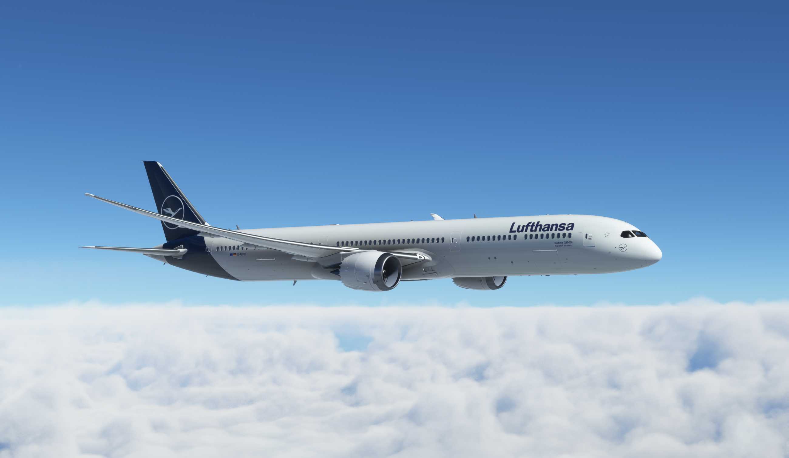 【MSFS】787-10 EGLL-EDDF-1521 