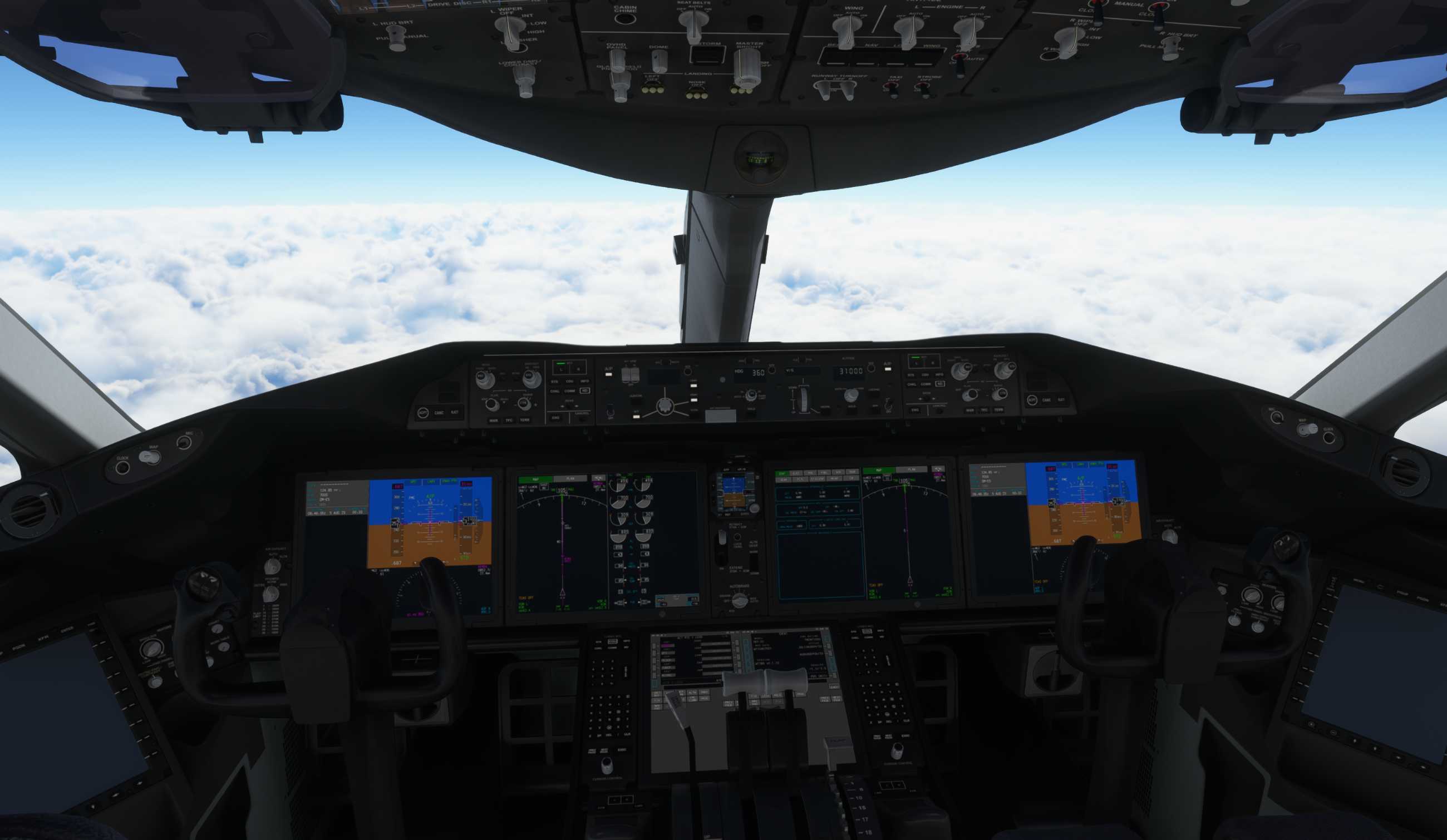 【MSFS】787-10 EGLL-EDDF-5591 