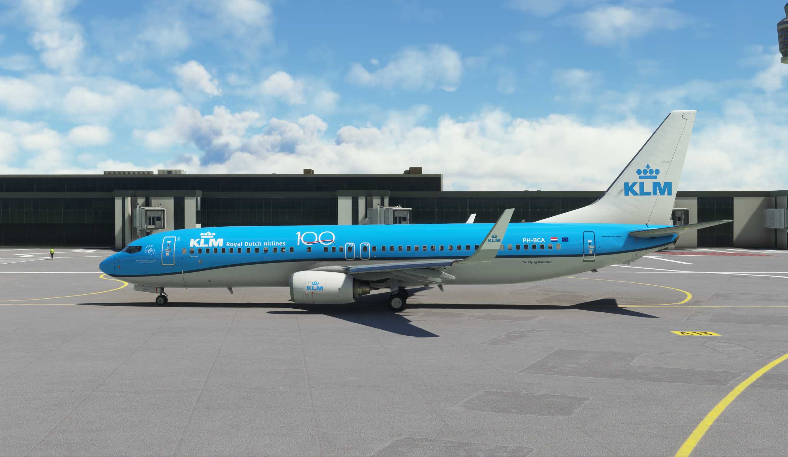 【MSFS】737-800 EDDL-EHAM-205 