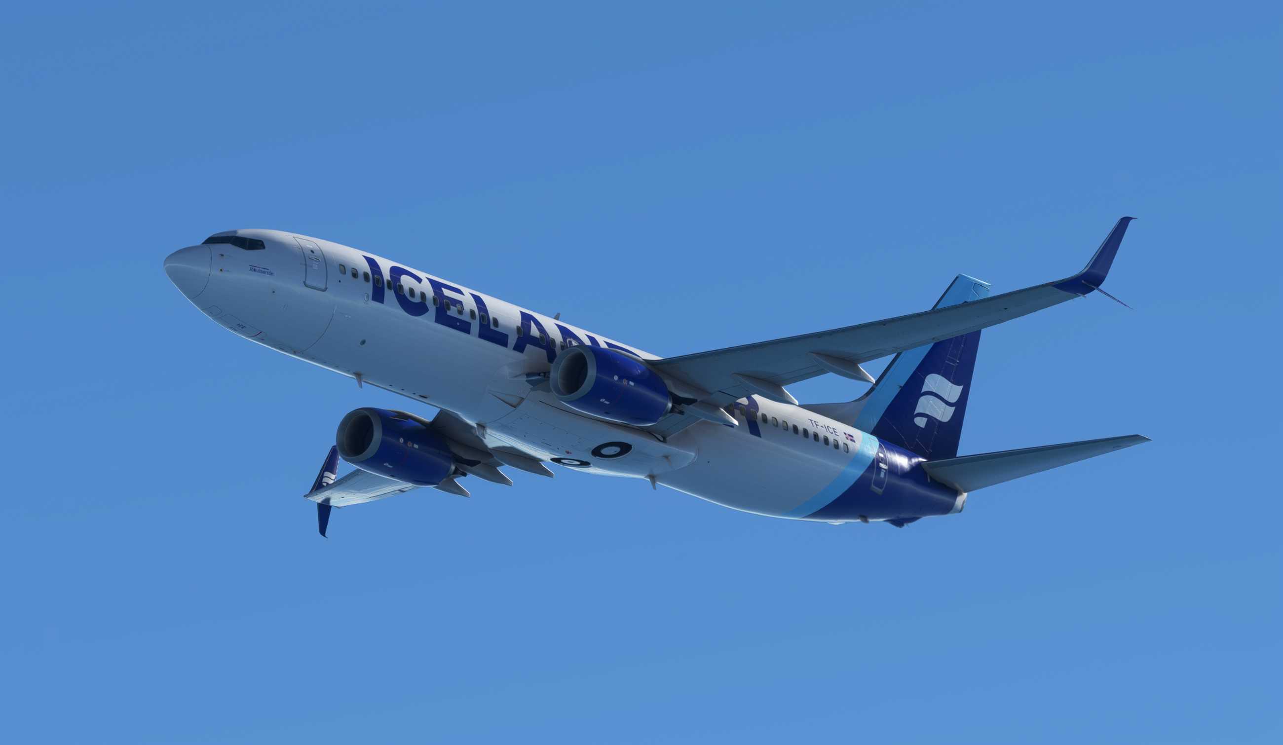 【MSFS】737-800 EKVG-BIKF-3417 
