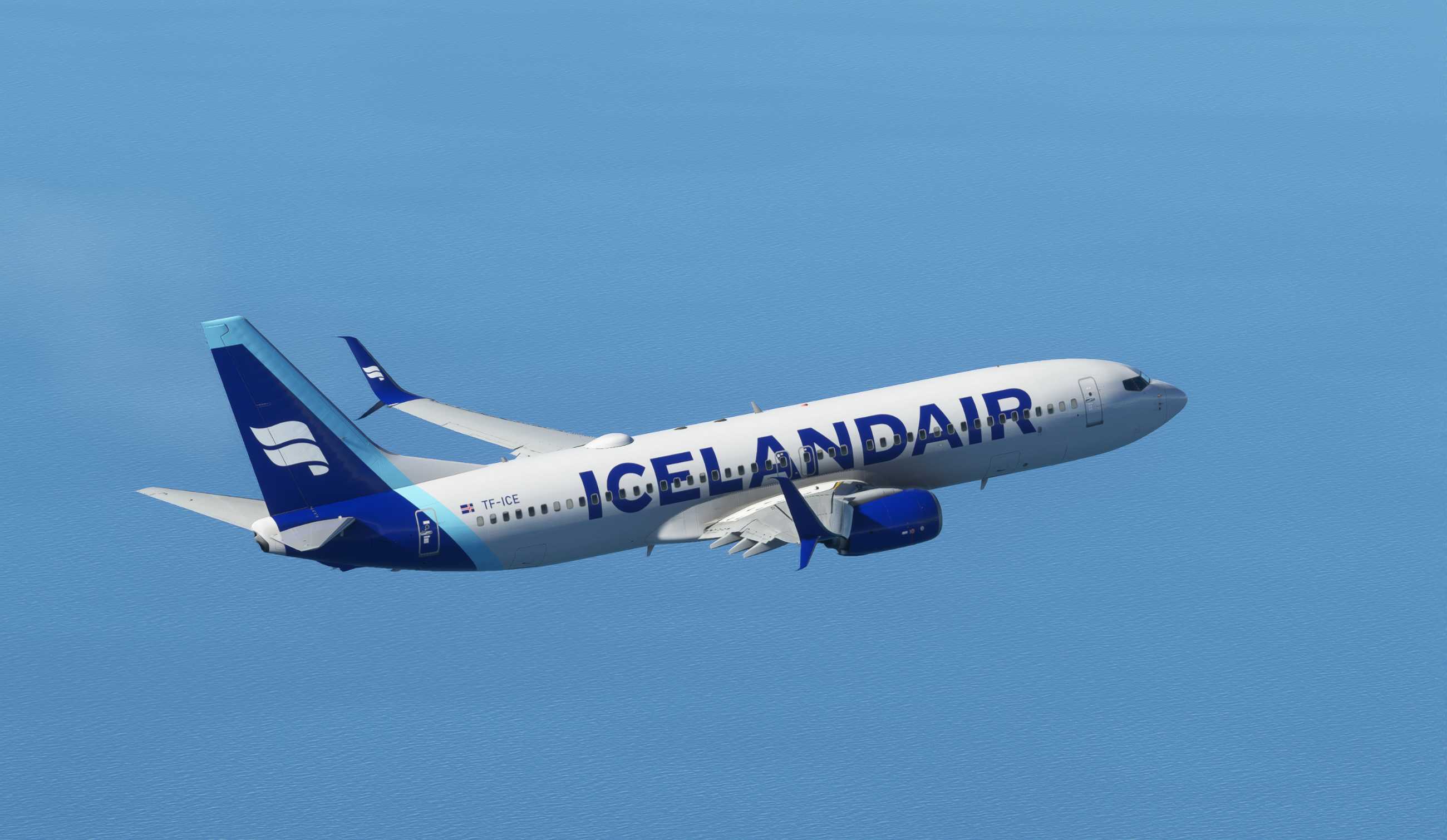 【MSFS】737-800 EKVG-BIKF-2755 