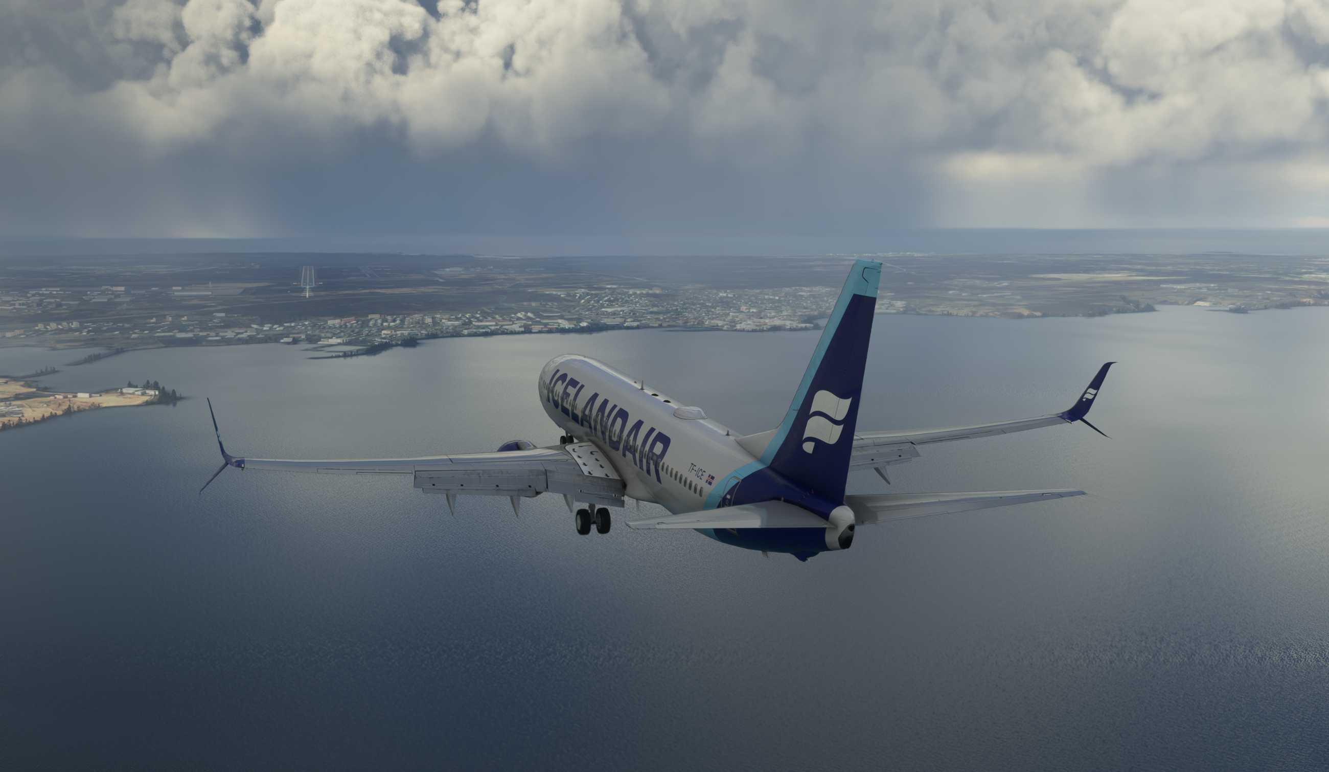 【MSFS】737-800 EKVG-BIKF-9323 