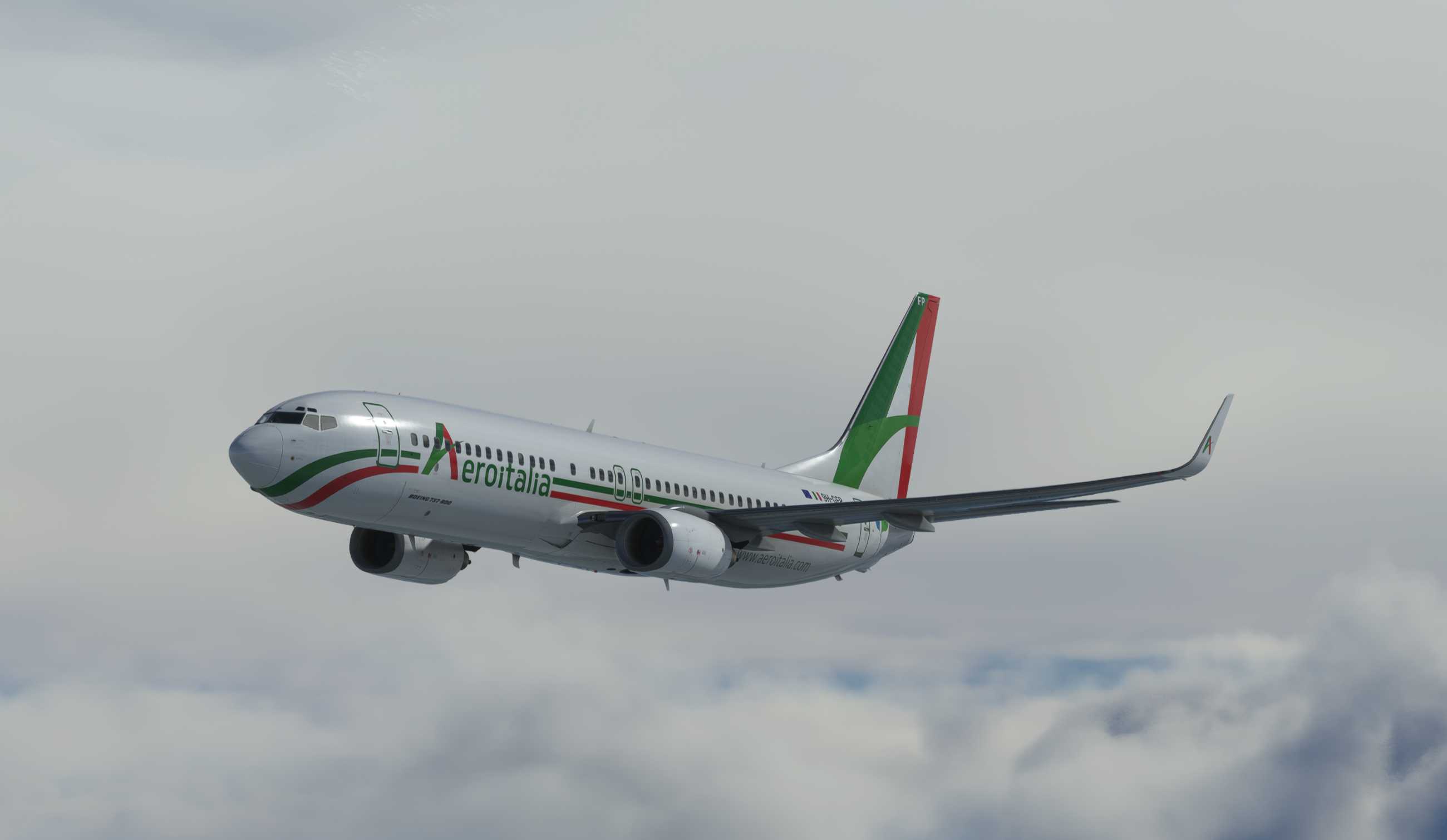 【MSFS】737-800 LSZH-LIMZ-2802 