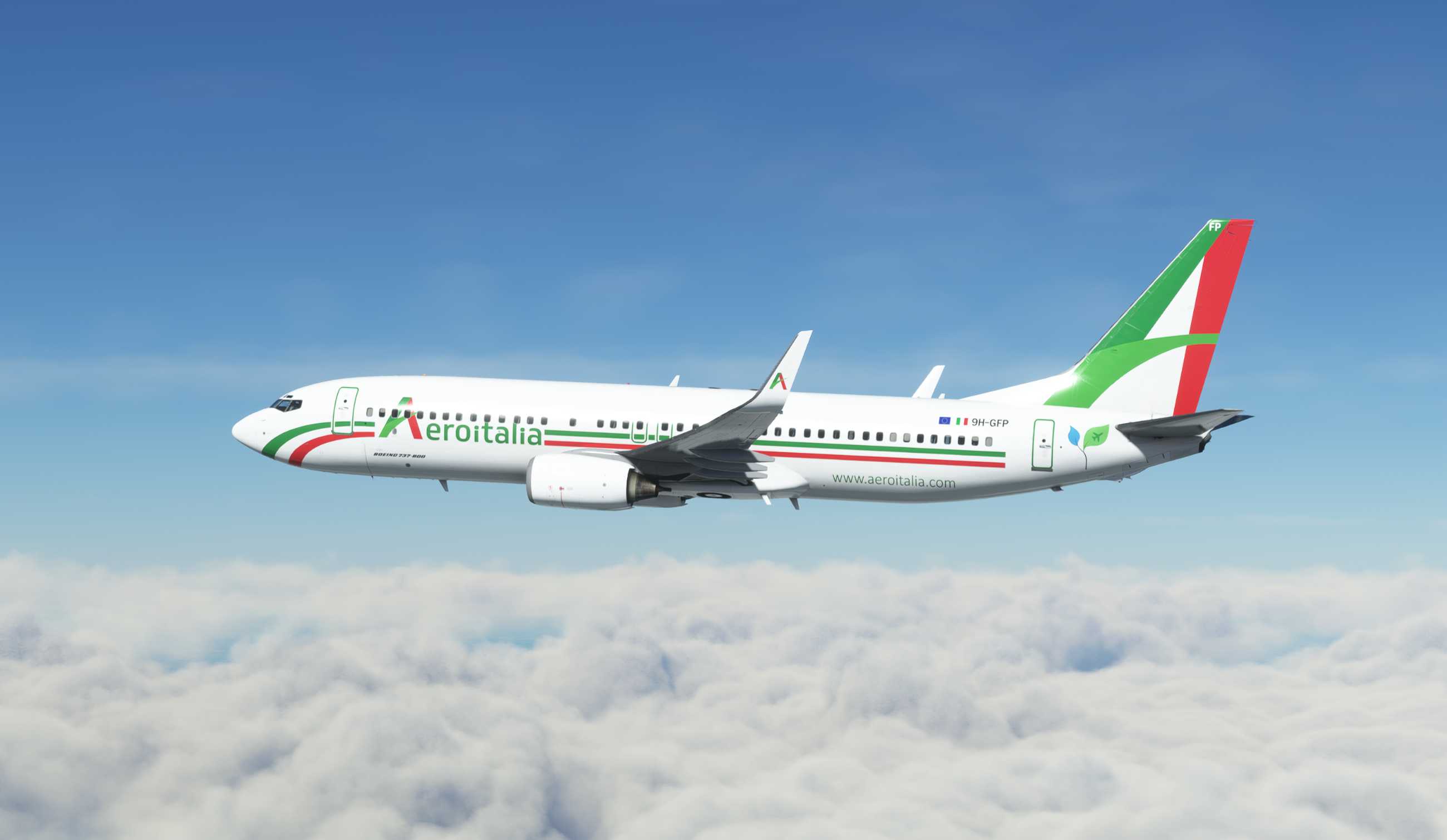 【MSFS】737-800 LSZH-LIMZ-4237 