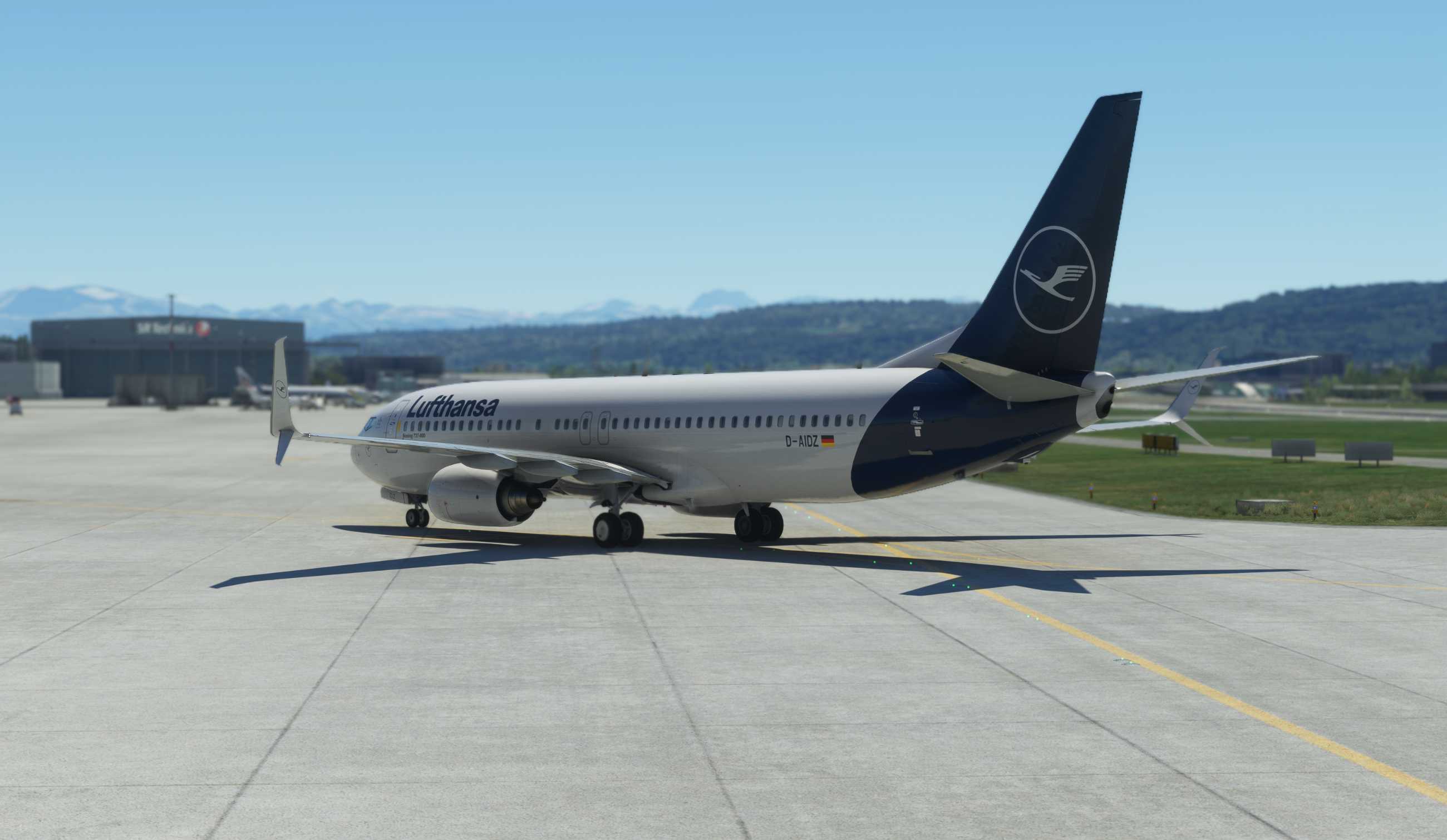 【MSFS】737-800 EDDF-LSZH-4725 