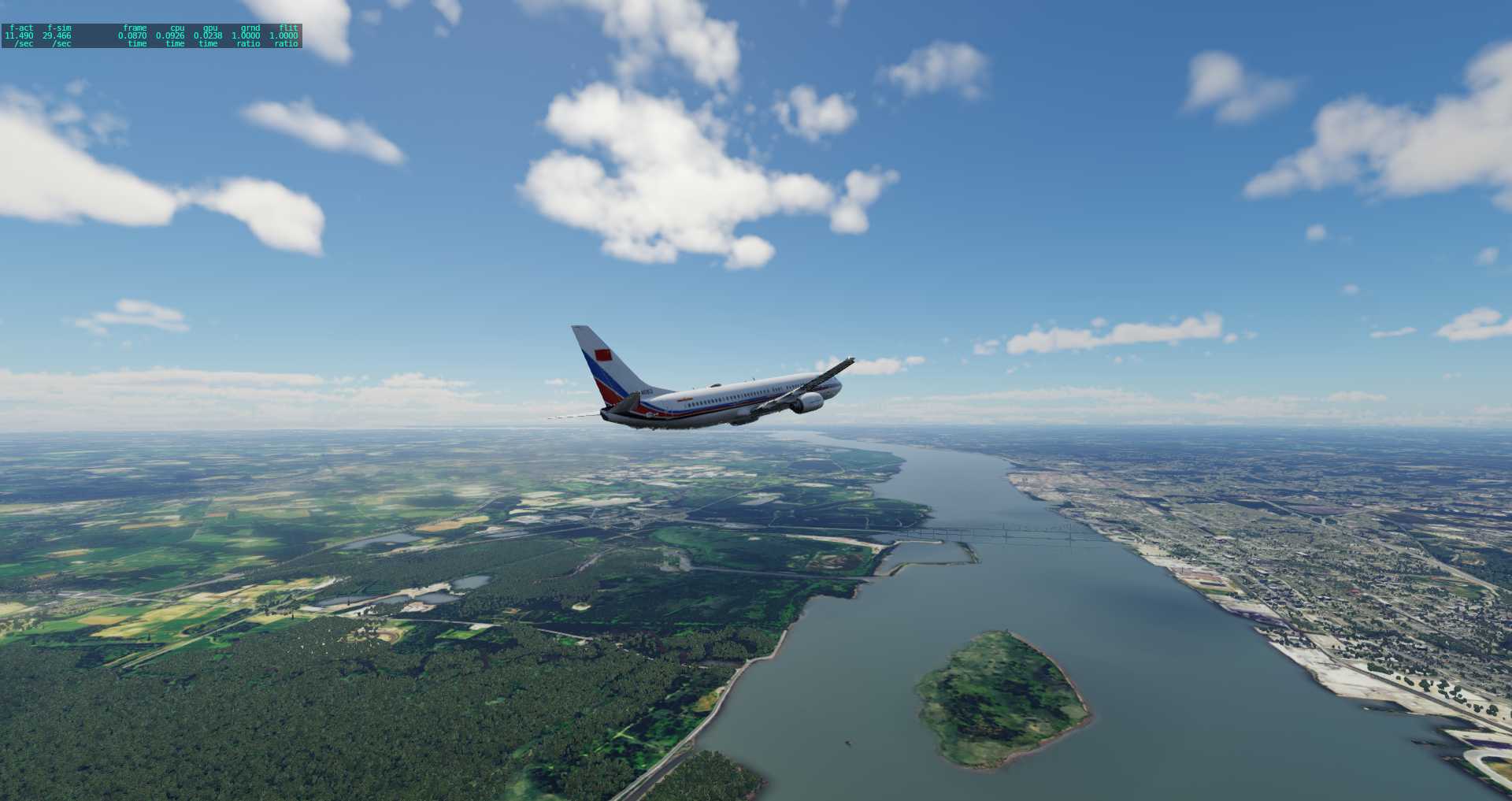 XP12  KPHL-----KORF-3821 