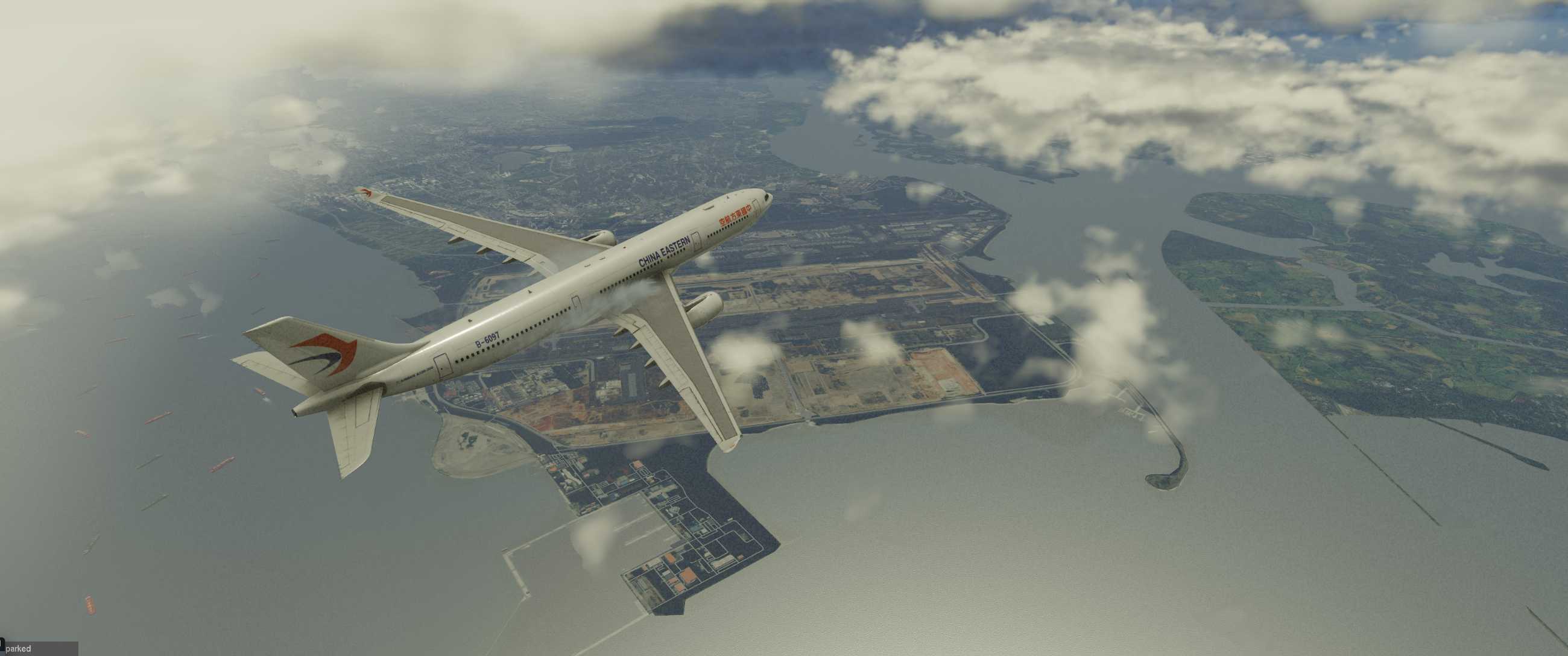 中国东方航空 新加坡-上海-4045 