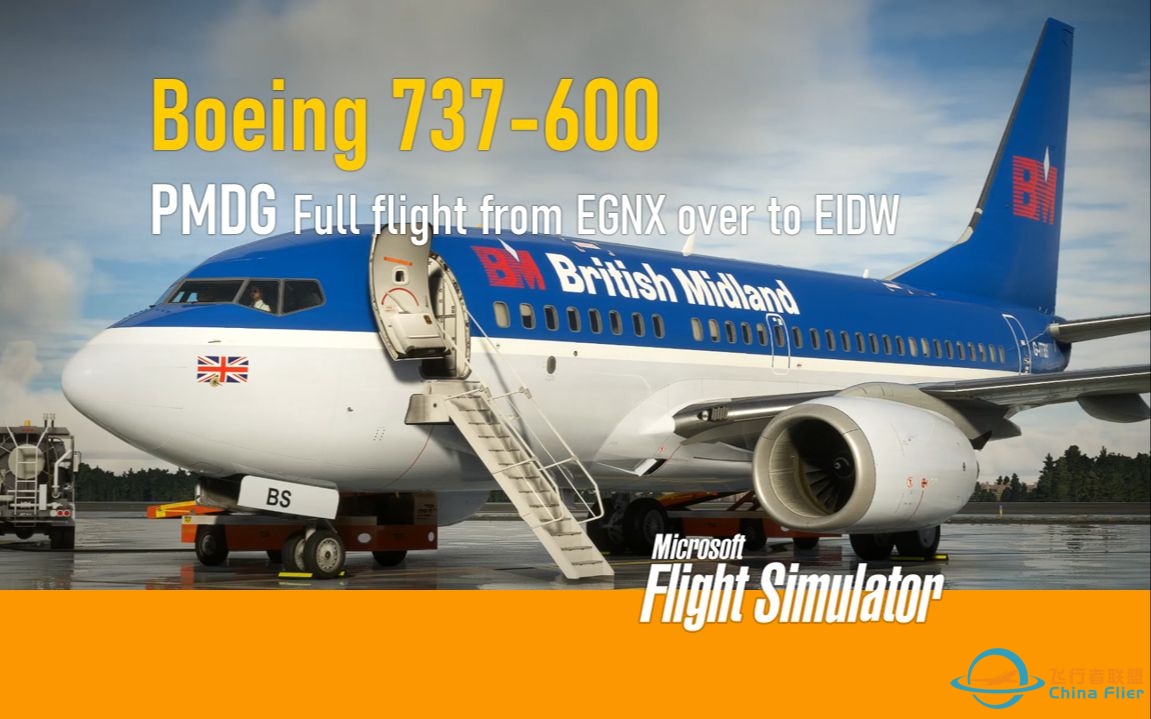 【机模评述B736】PMDG 737-600 机模飞行评述 - Into the Blue Simulations-3734 