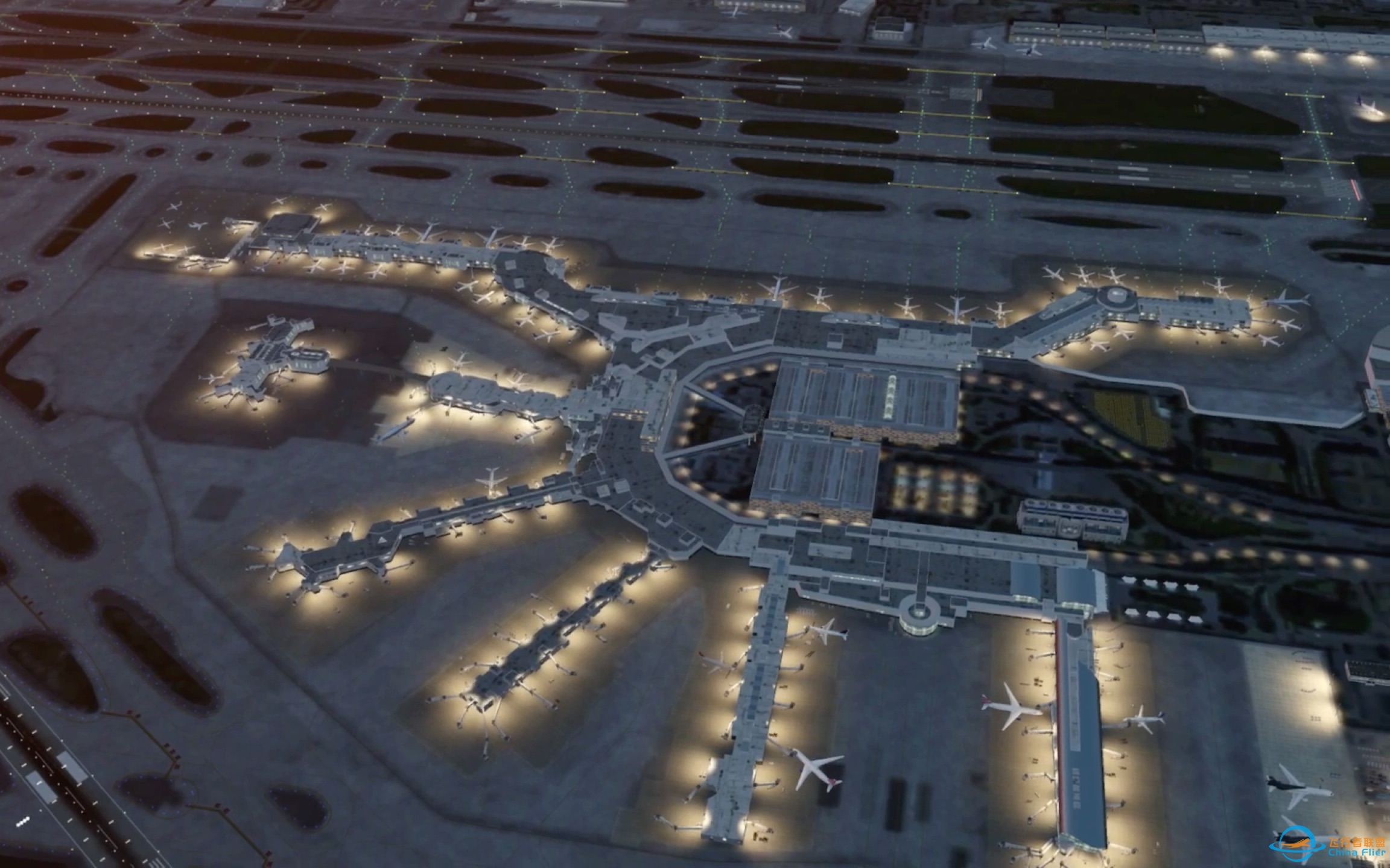 来看看Aerofly FS 2023中的迈阿密国际机场-7876 