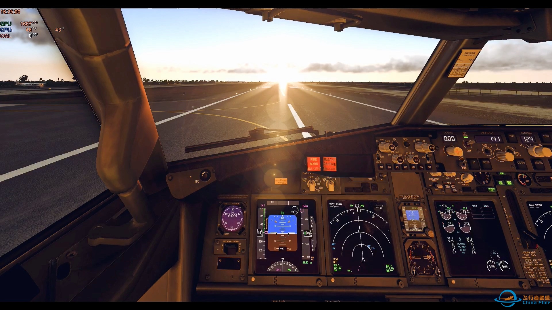X-plane11高画质 电影界画面起飞-2407 