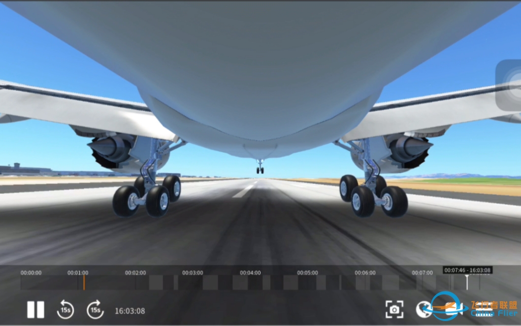 【Infinite Flight 无限试飞】目前最好的一次着陆-6451 