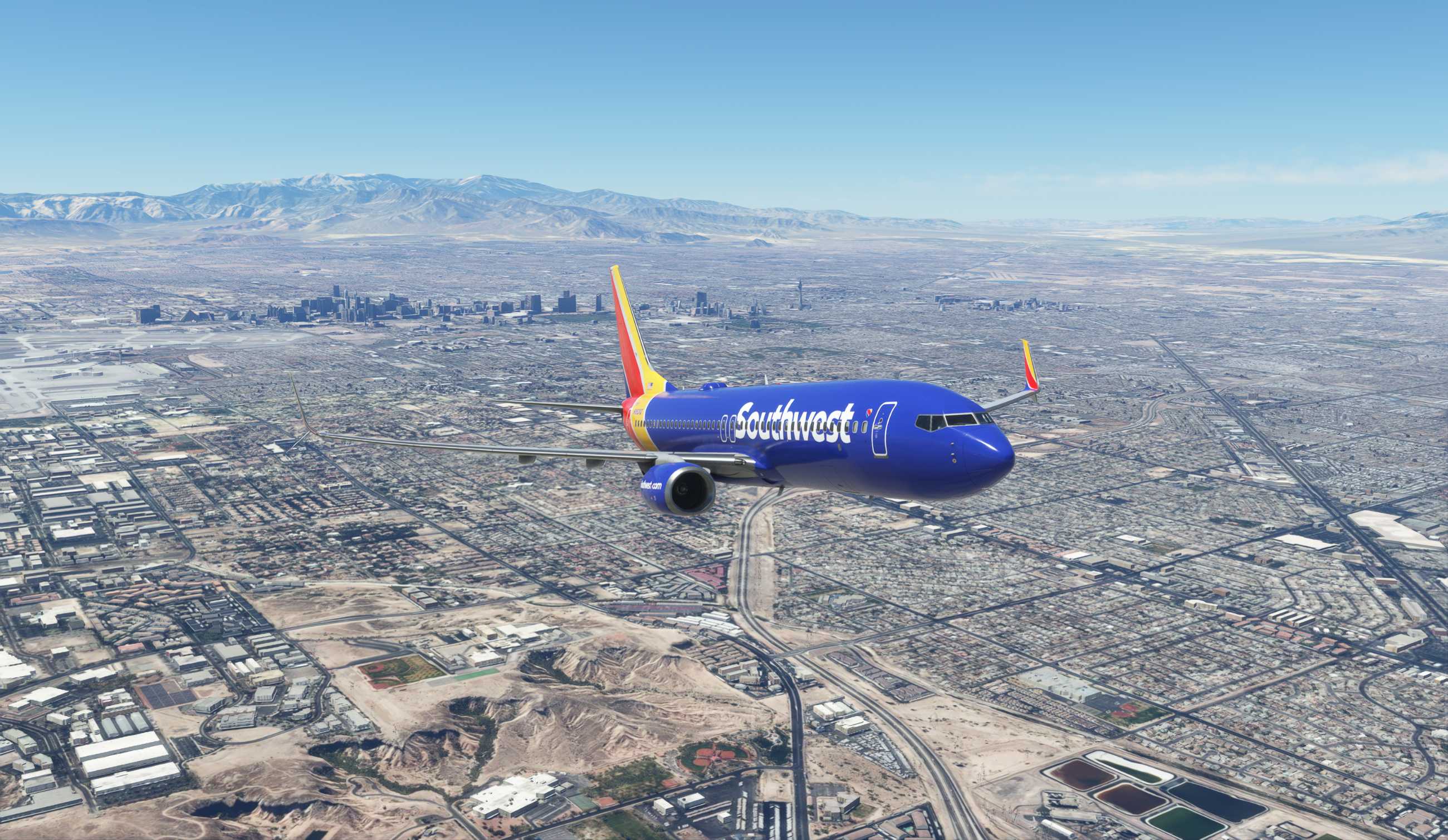 【MSFS】737-800 KLAS-KPHX-7756 