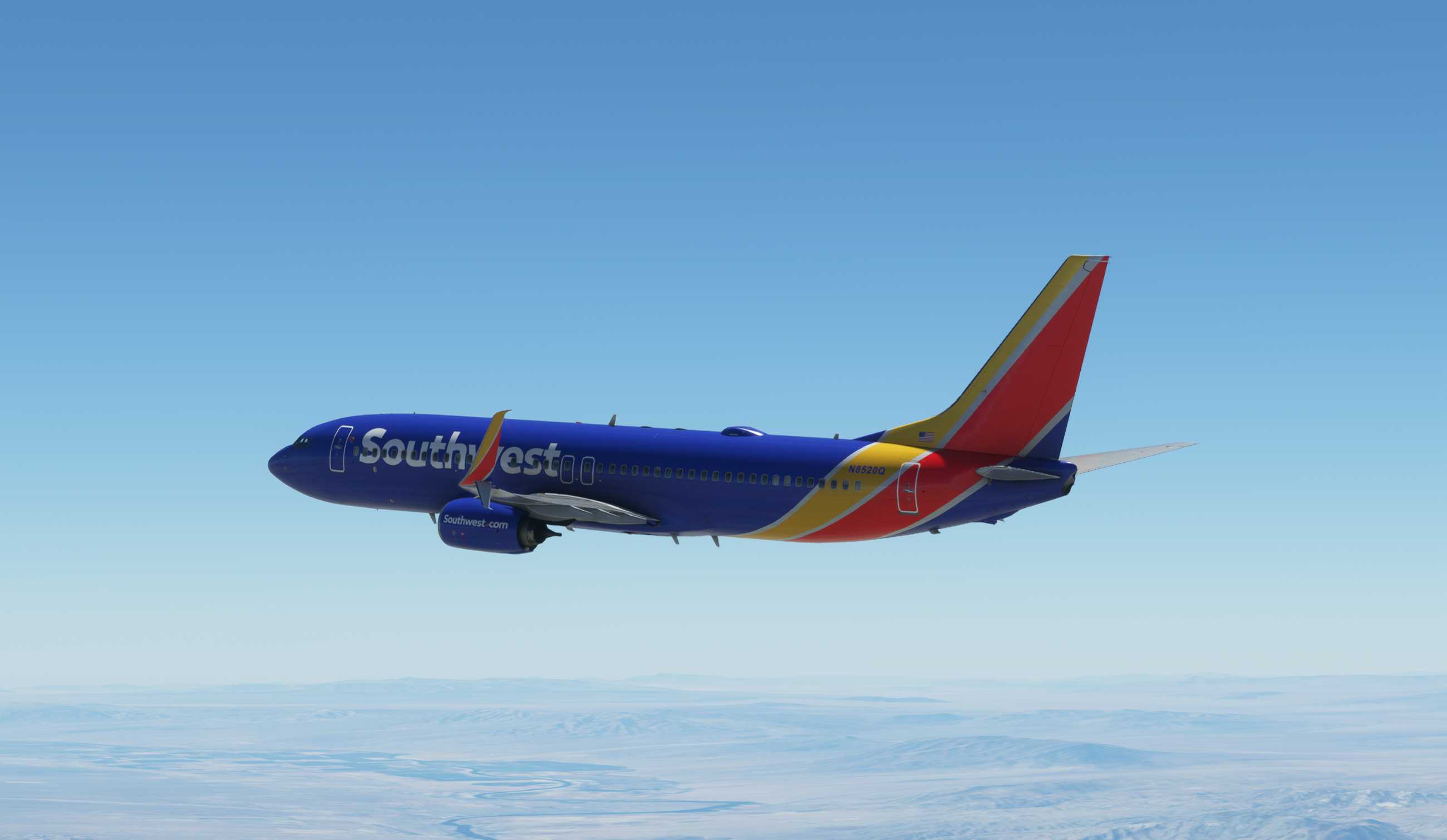 【MSFS】737-800 KLAS-KPHX-72 