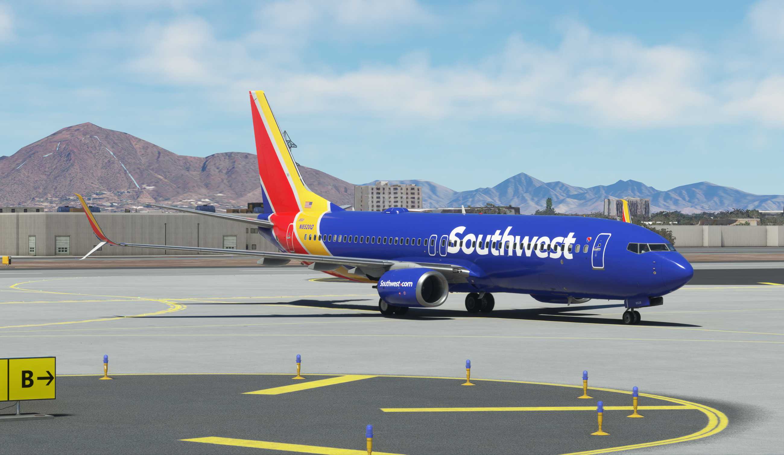 【MSFS】737-800 KLAS-KPHX-4193 
