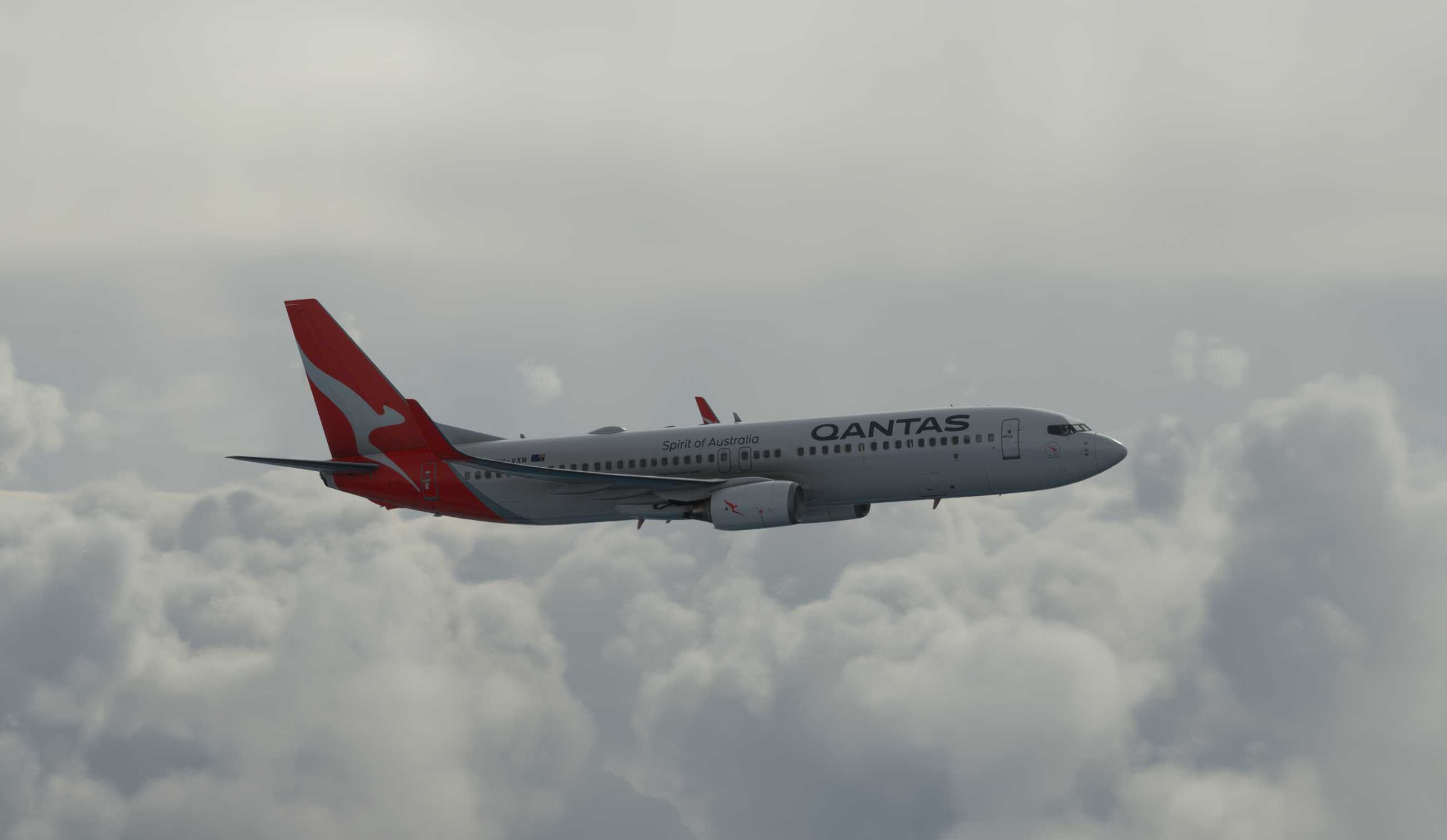 【MSFS】737-800 YSSY-YBCG-7126 