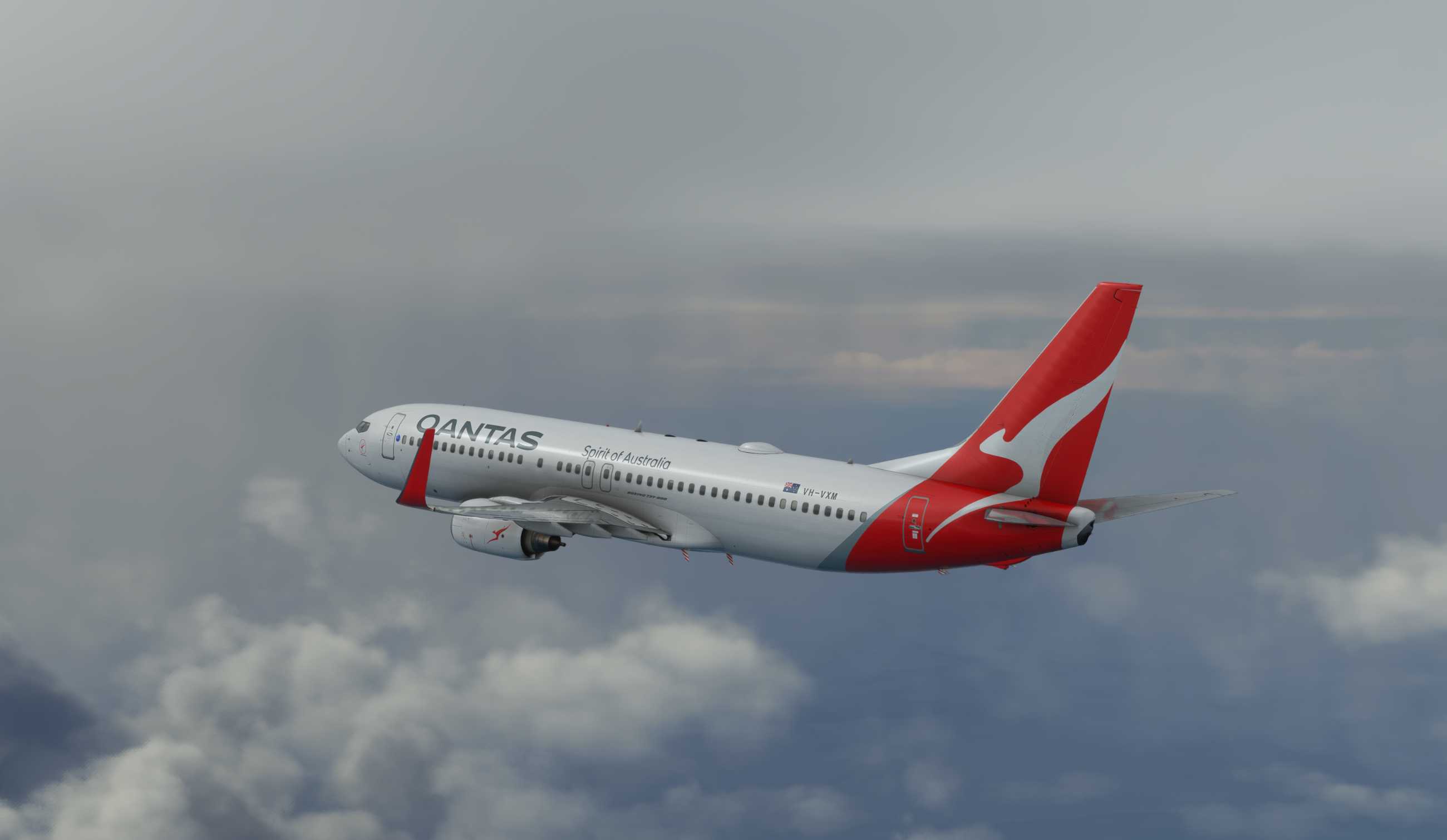 【MSFS】737-800 YSSY-YBCG-3775 