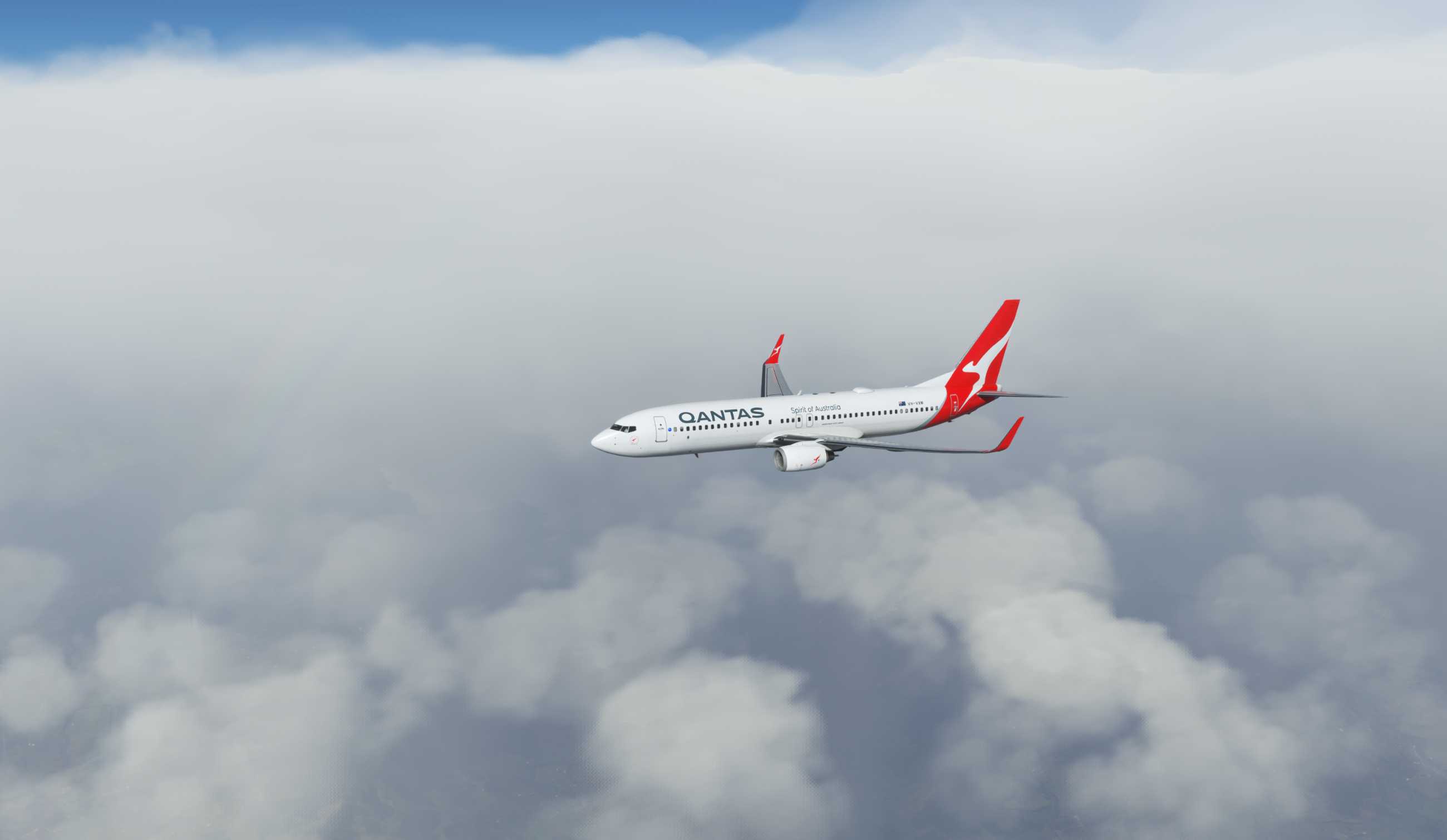 【MSFS】737-800 YSSY-YBCG-4398 